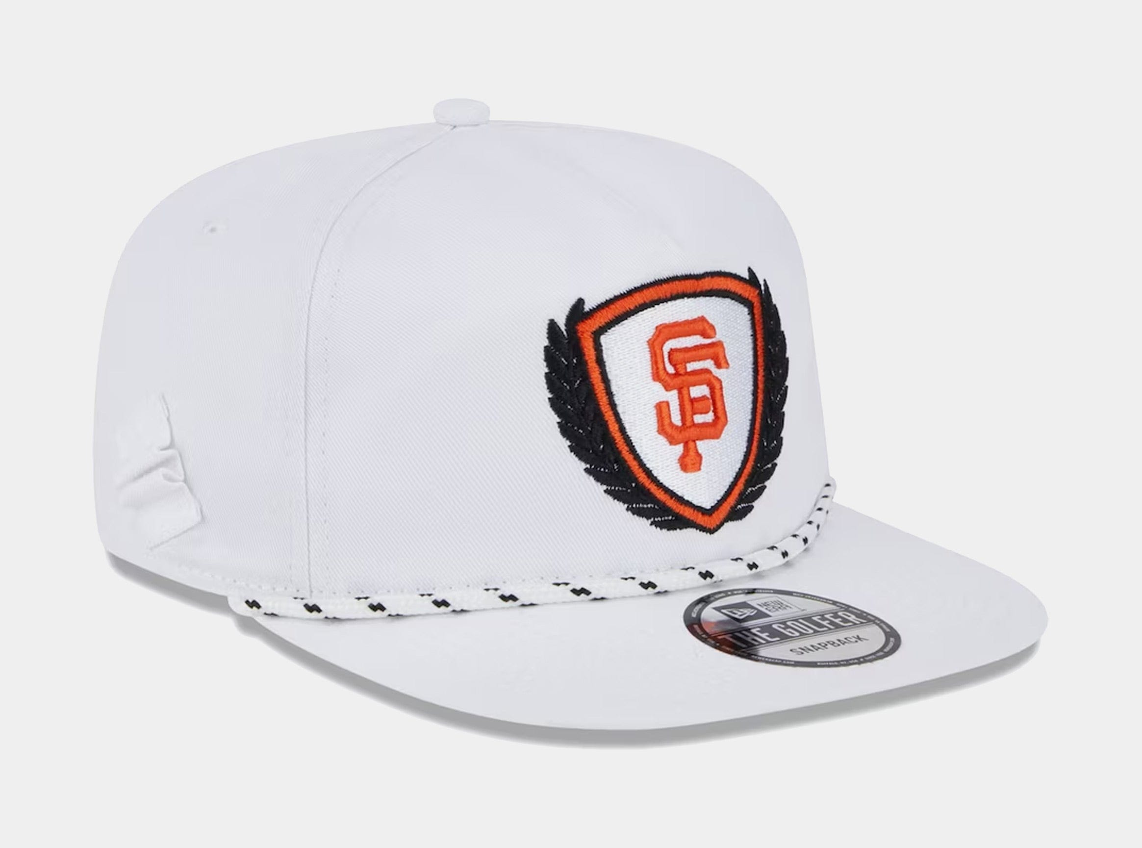 NEW ERA San Francisco Giants Golfer 9FIFTY Mens Snapback Hat (White)