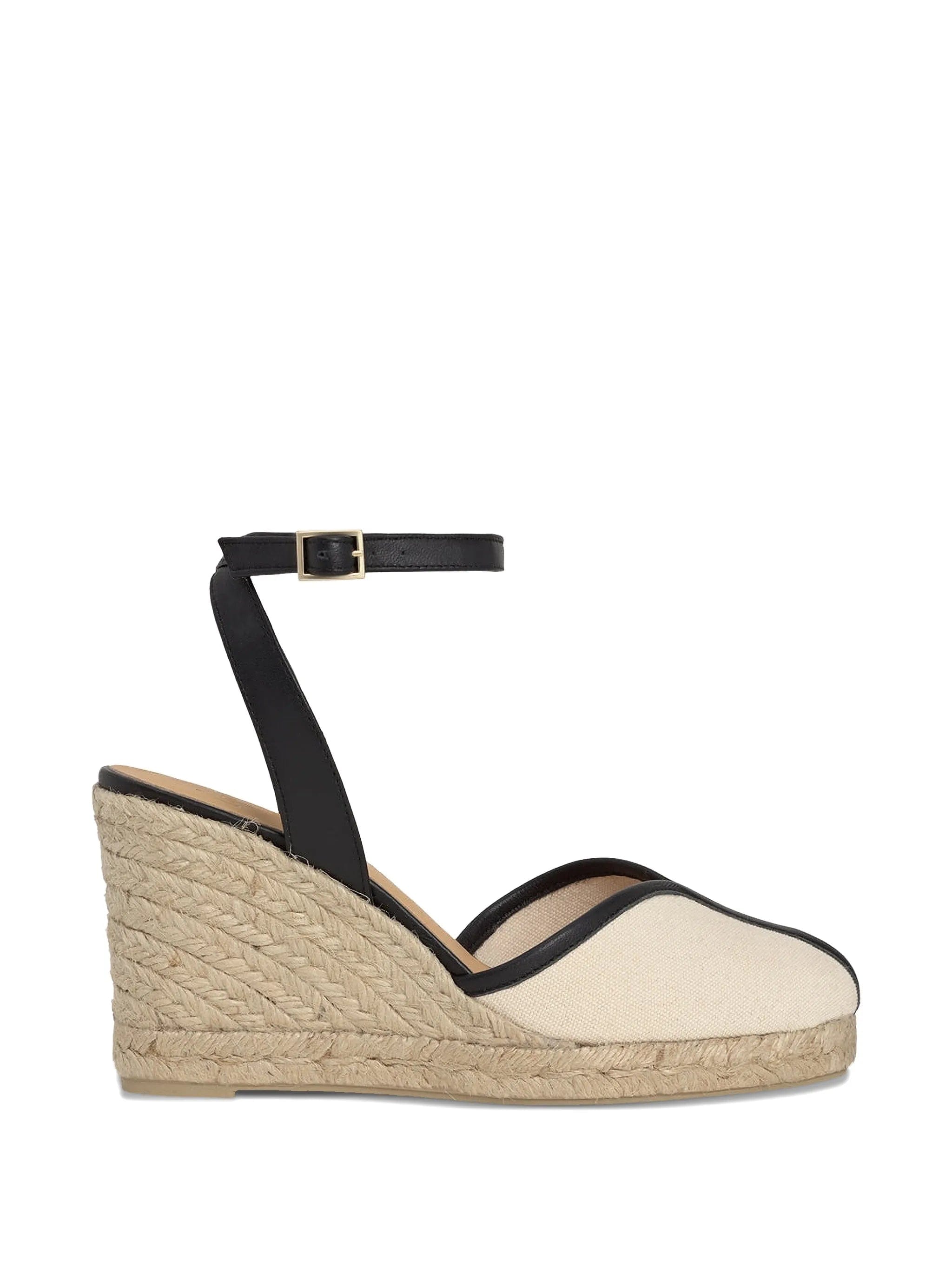 Castañer Cecilia ankle - strap wedge espadrilles