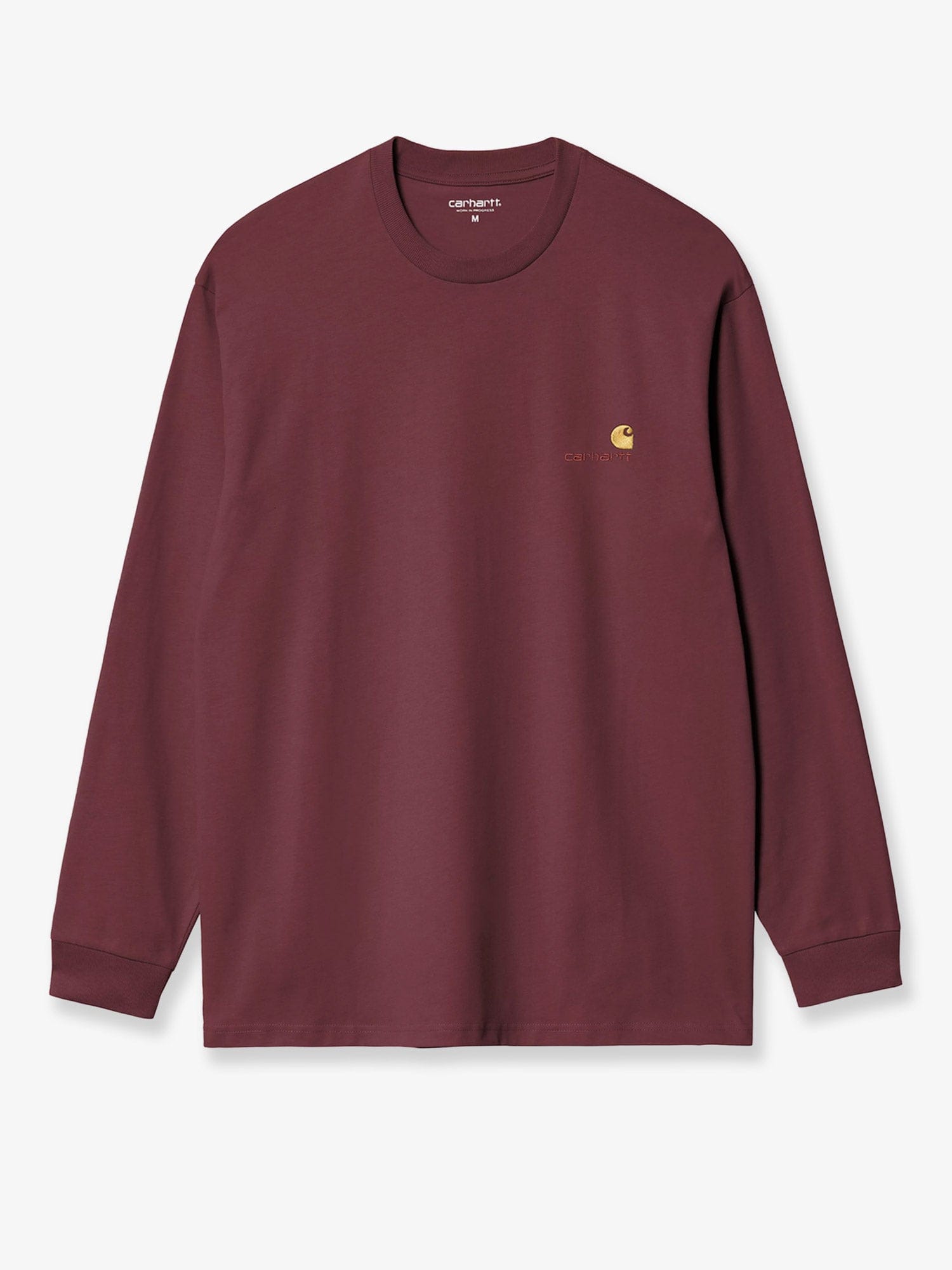 Carhartt WIP L/S American Script organic cotton T - shirt
