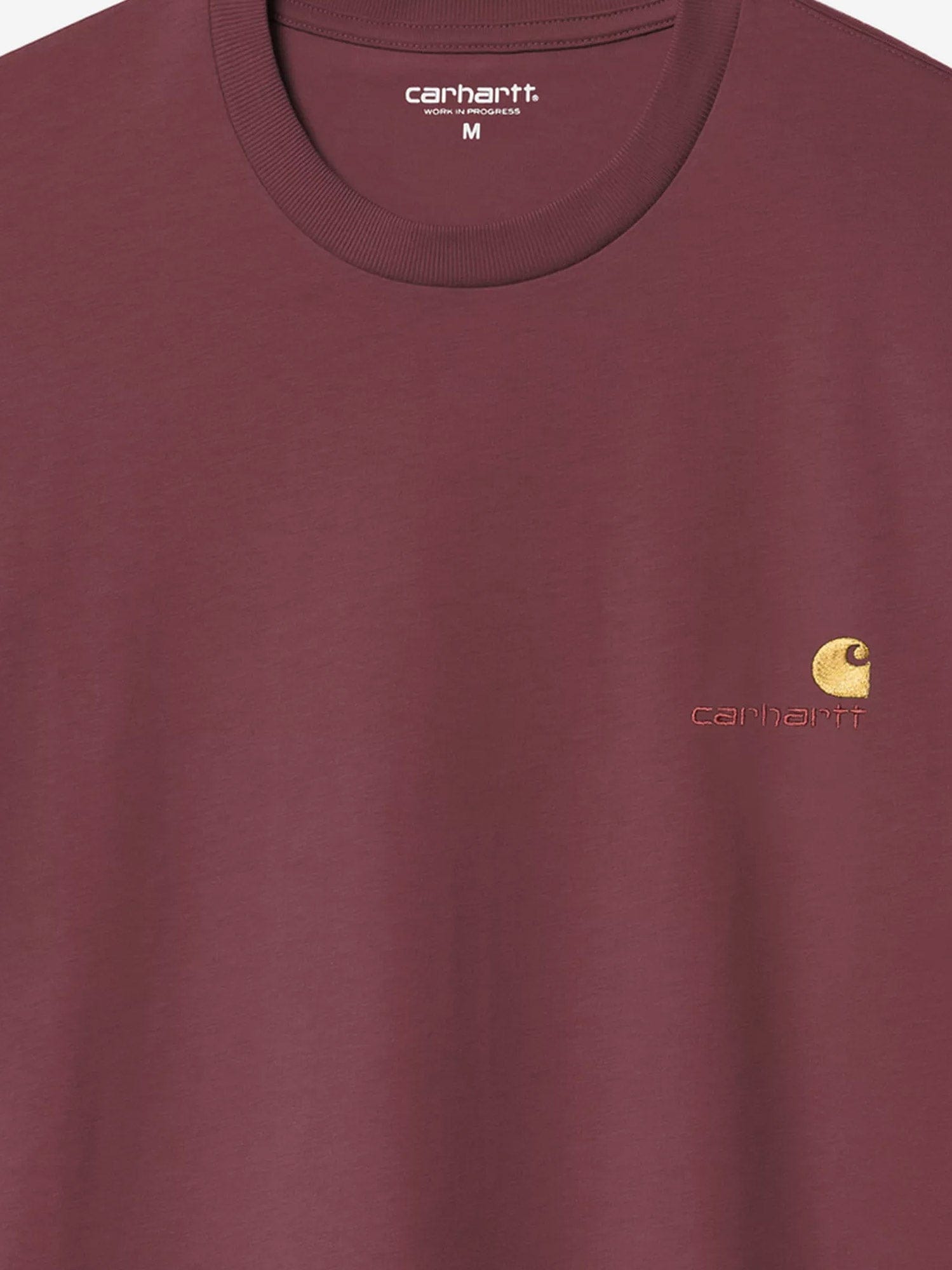 Carhartt WIP L/S American Script organic cotton T - shirt