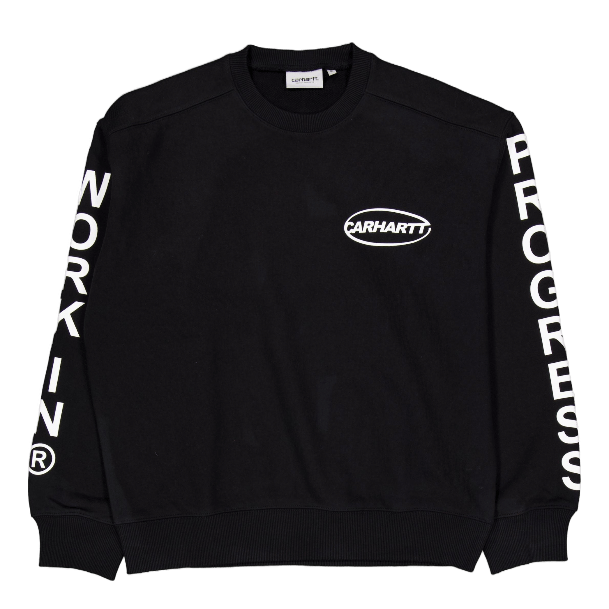 Carhartt WIP Body Of Work Sweat Black / White