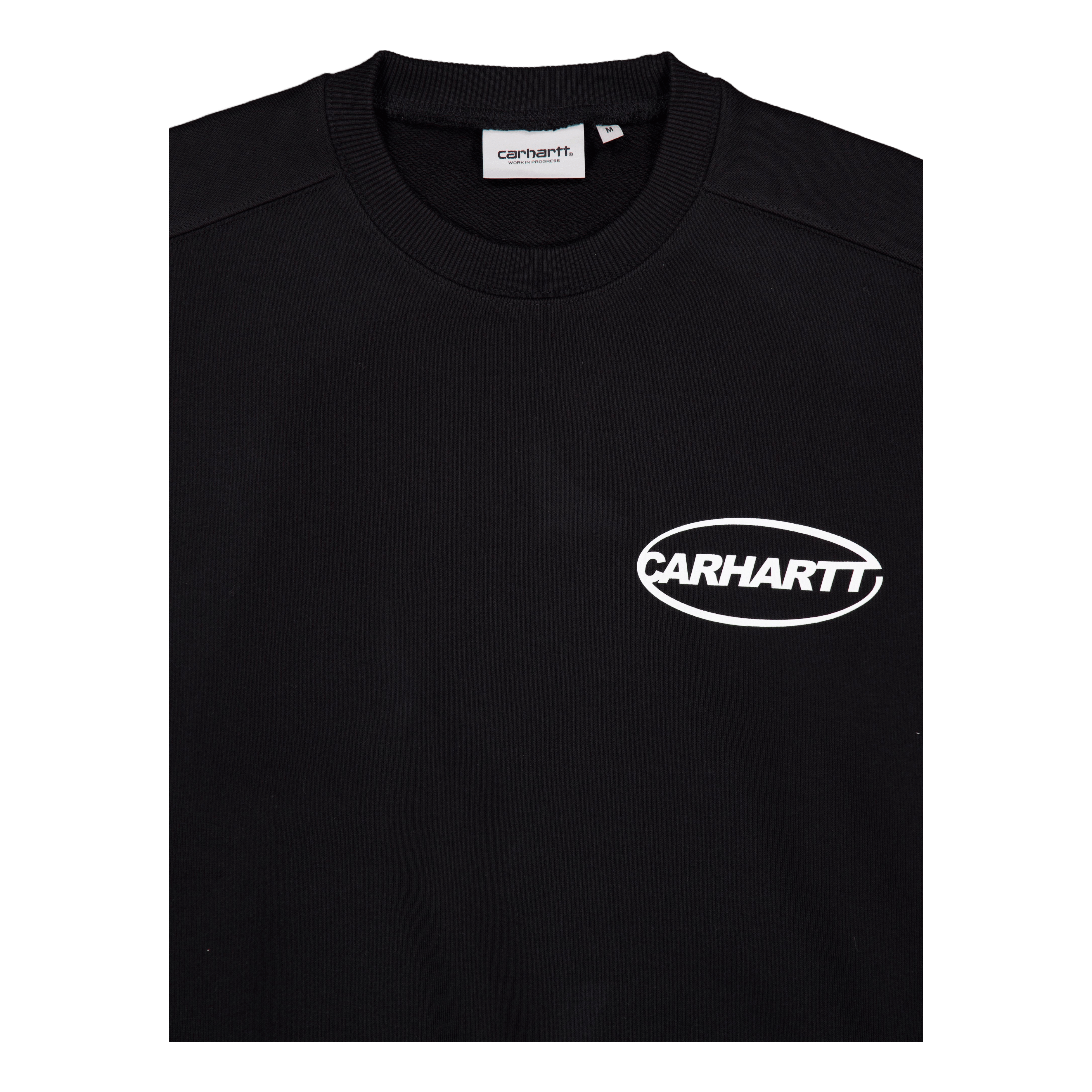 Carhartt WIP Body Of Work Sweat Black / White