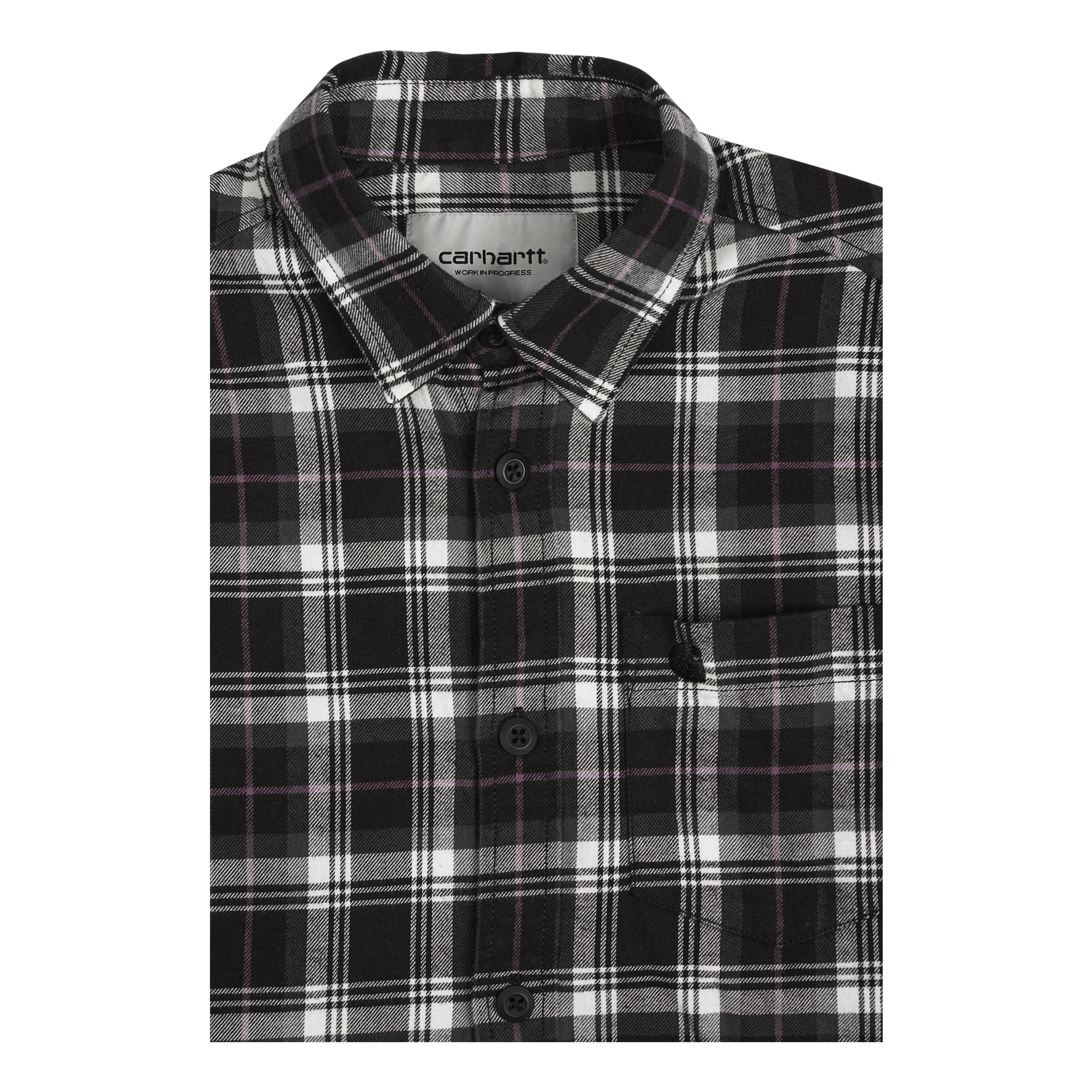 Carhartt WIP L/s Lermond Shirt Lermond Check, Wax / Black