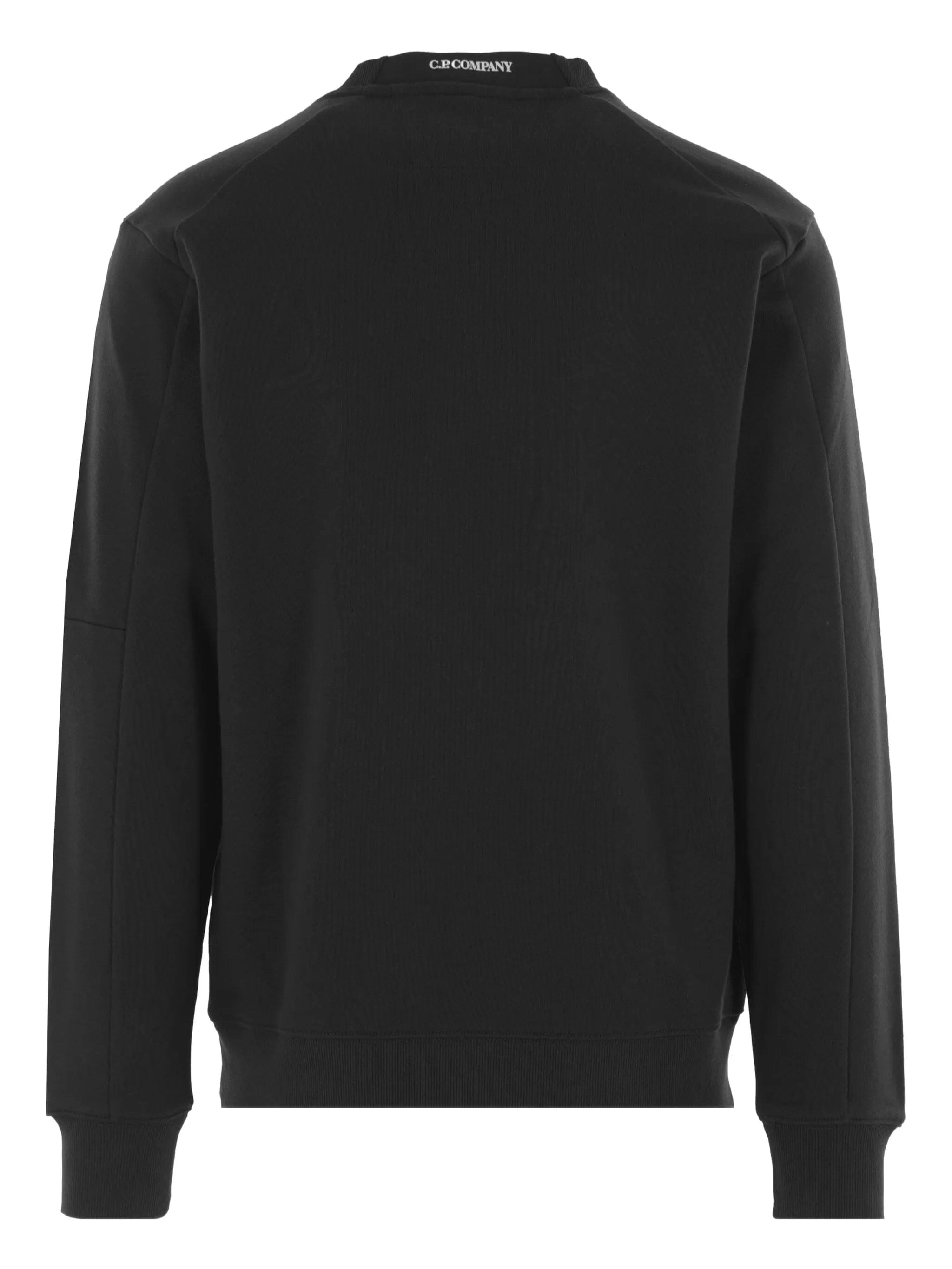 C.P. Company diagonal raised fleece crewneck Lens sweatshirt
