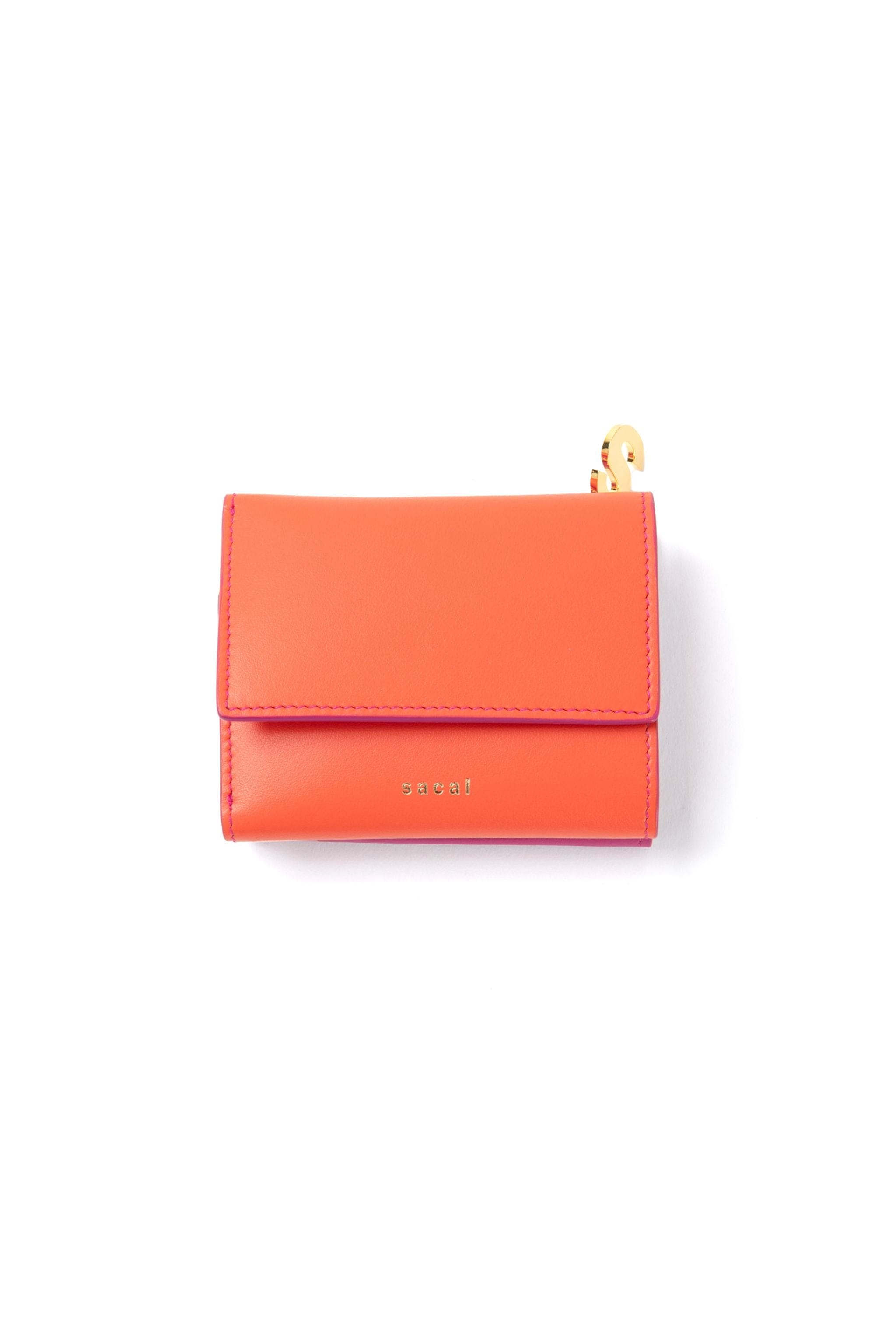 Sacai Bicolor Trifold Wallet