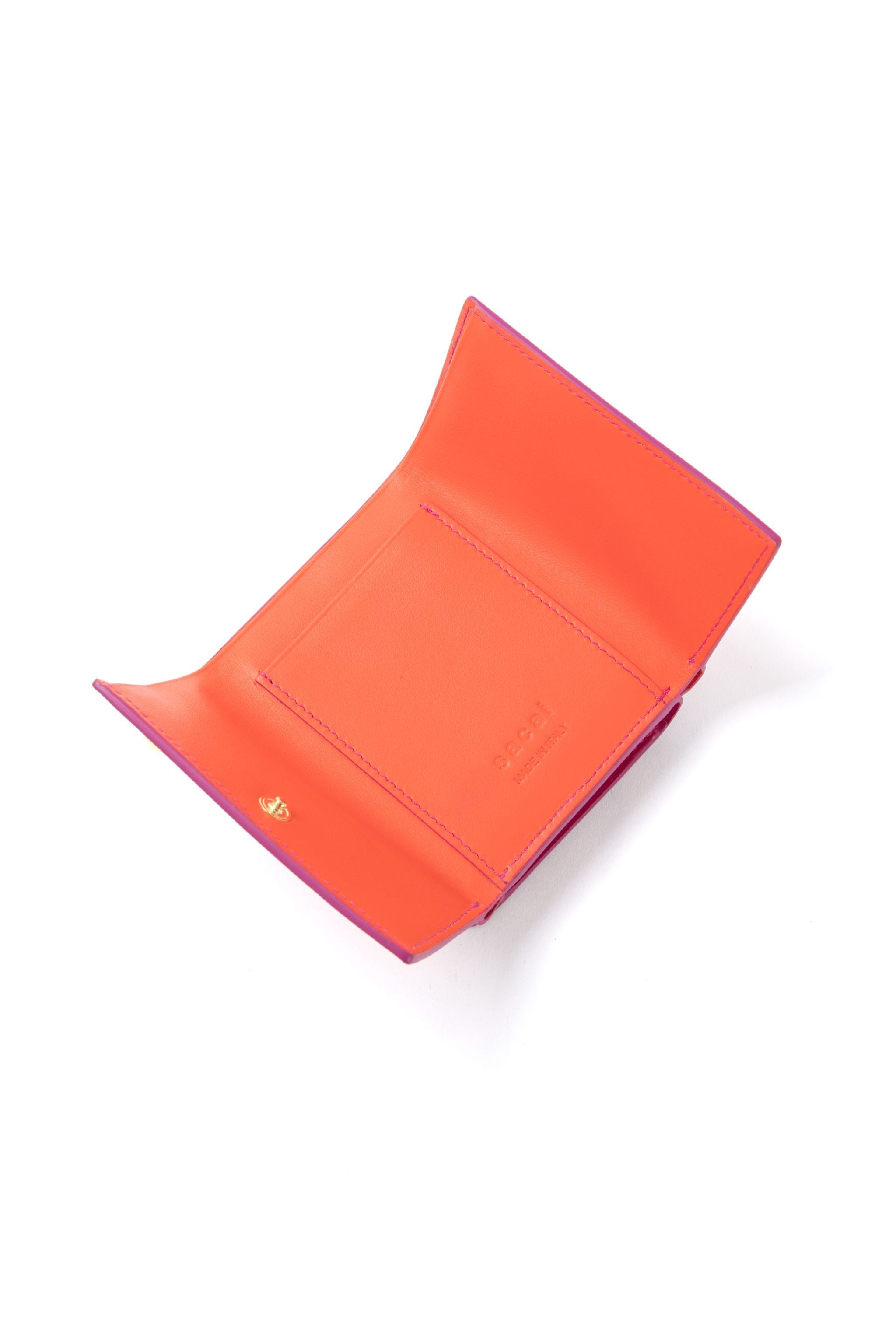 Sacai Bicolor Trifold Wallet