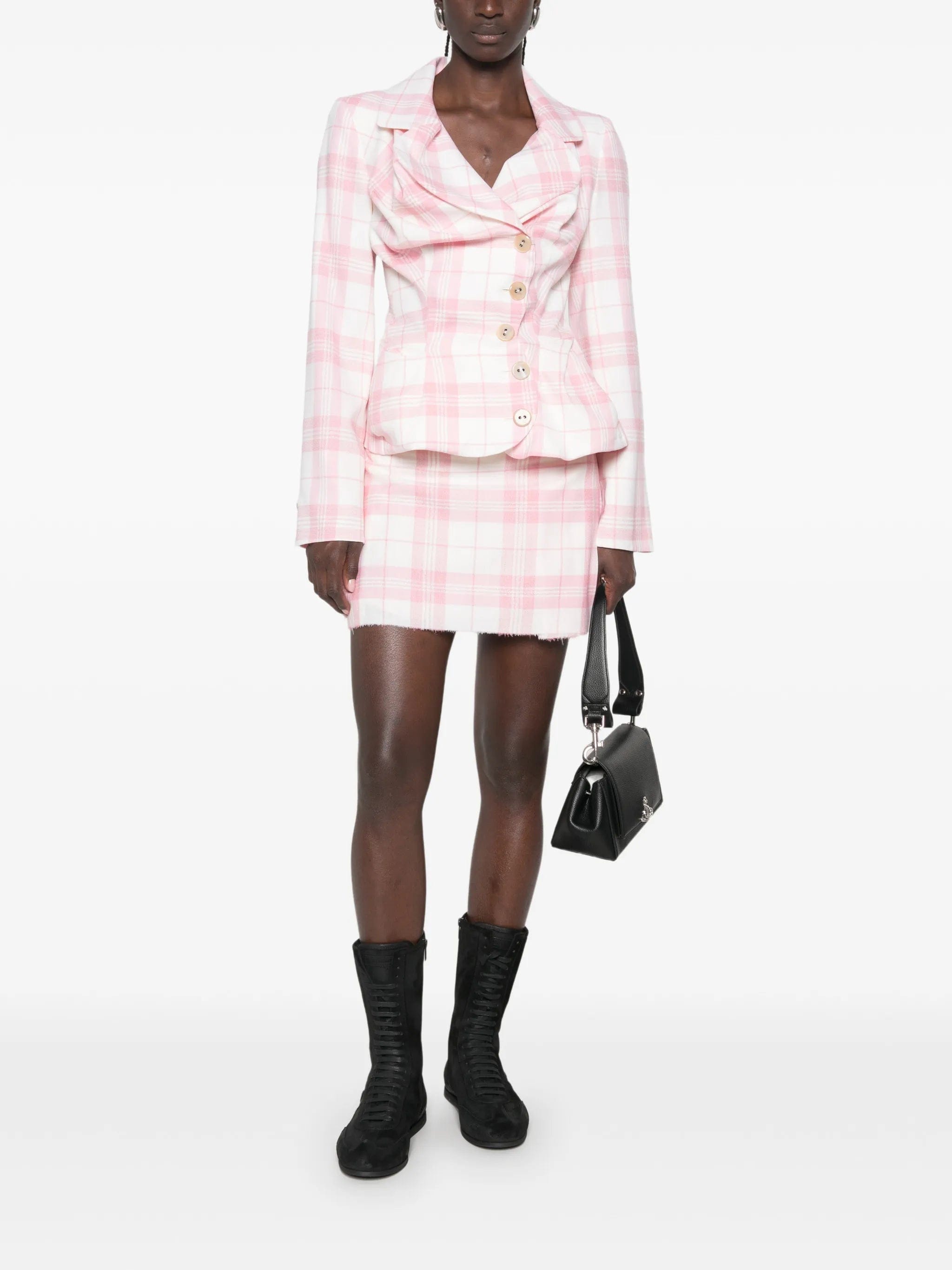 Vivienne Westwood Drunken check - pattern jacket