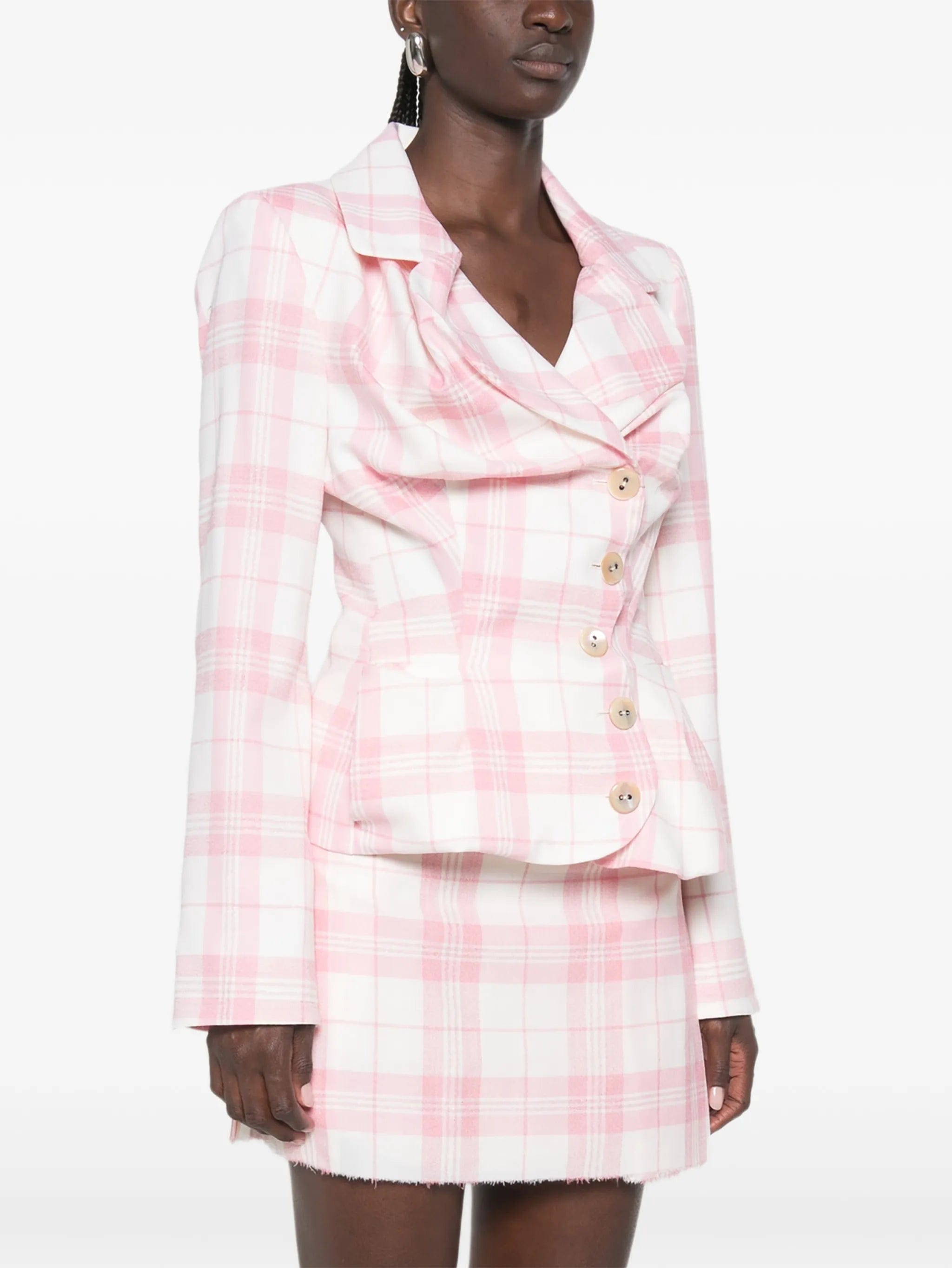 Vivienne Westwood Drunken check - pattern jacket