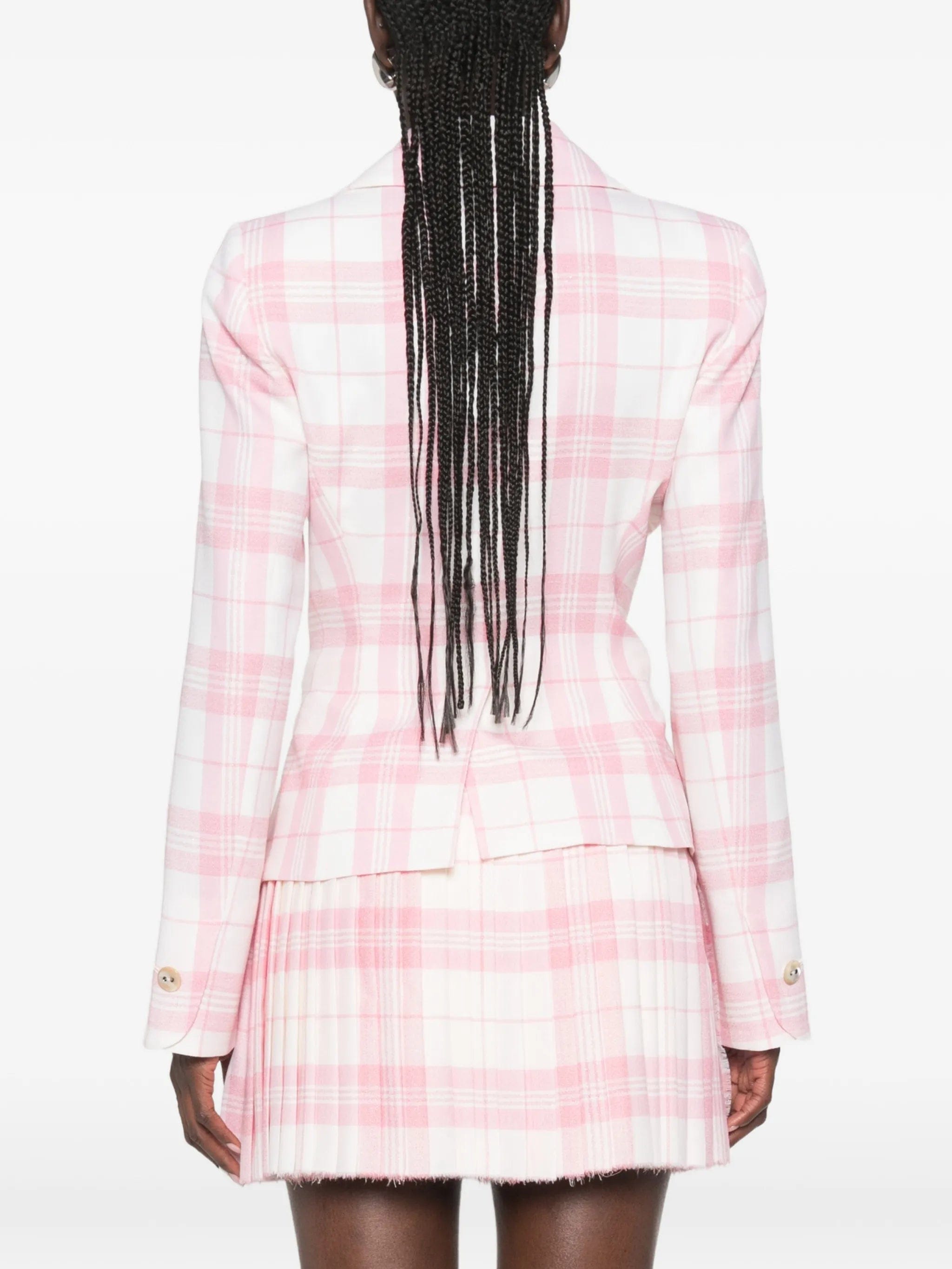 Vivienne Westwood Drunken check - pattern jacket