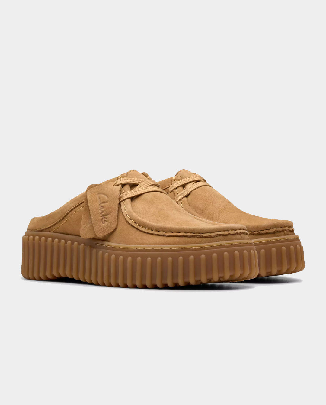 Clarks - Women’s Torhill Mule - Light Tan Nubuck