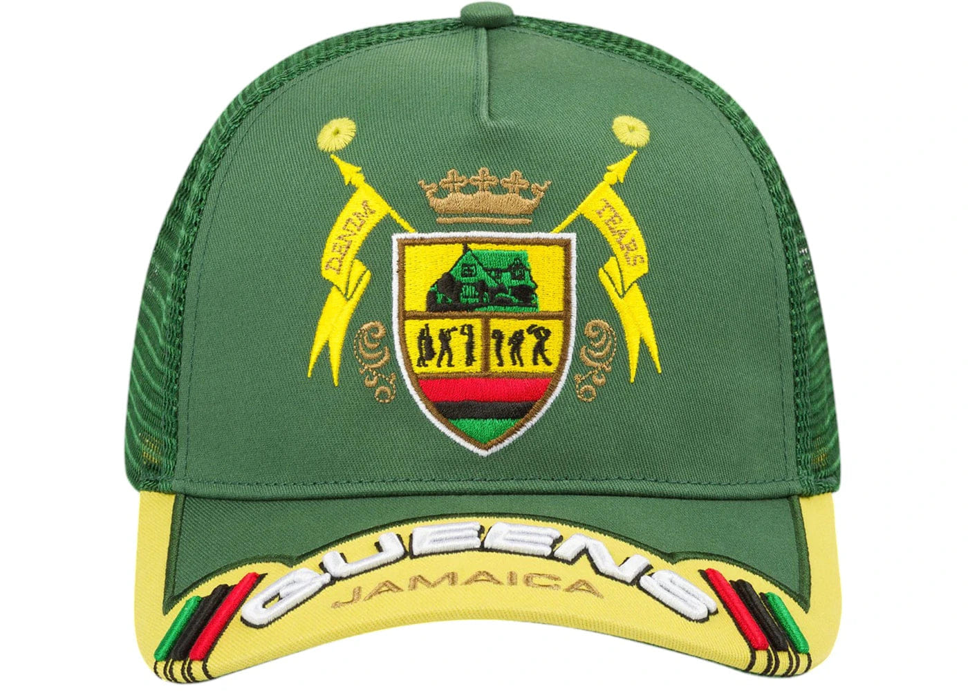 Denim Tears Jamaica Queens Jazz Hat Green