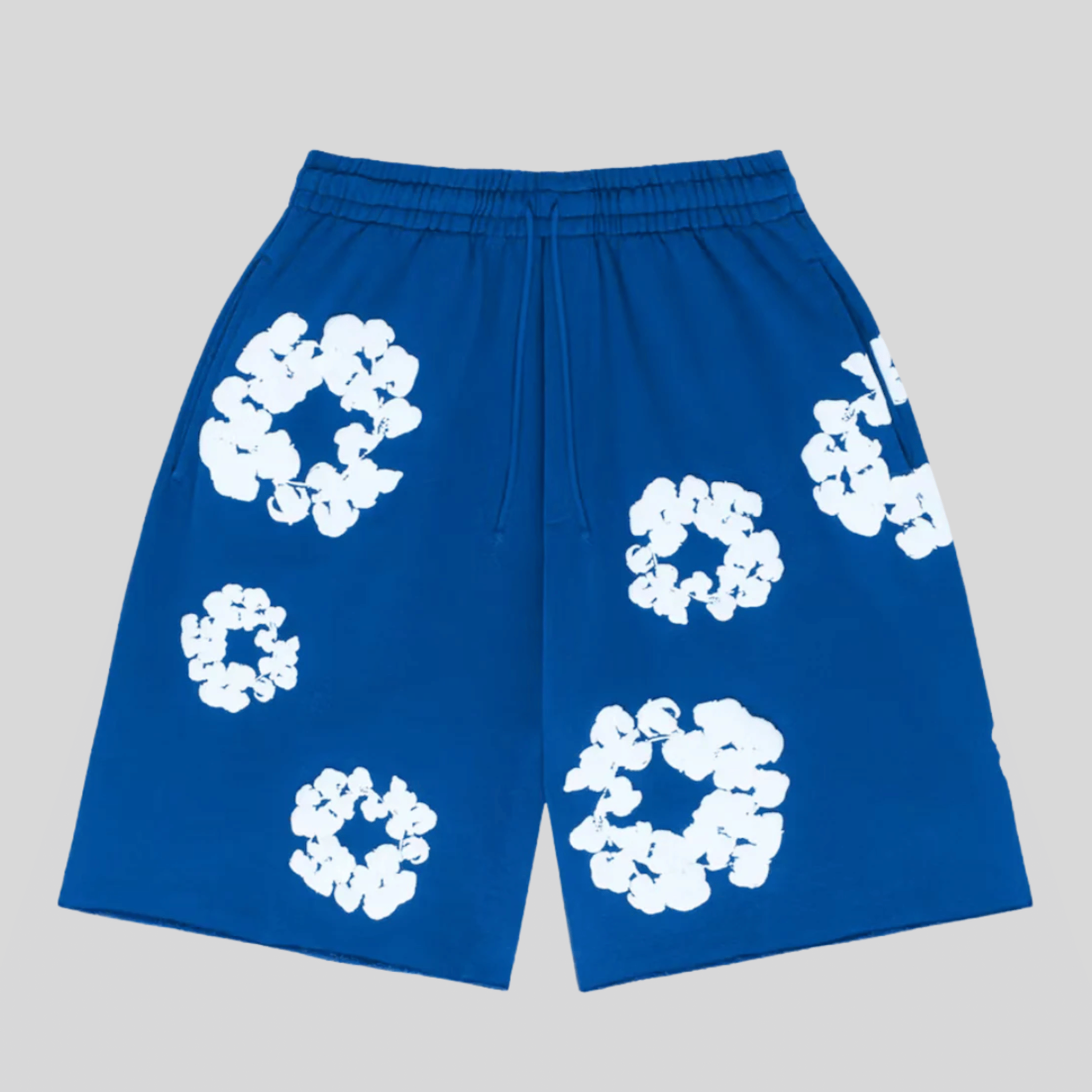 DENIM TEARS SHORT ROYAL BLUE