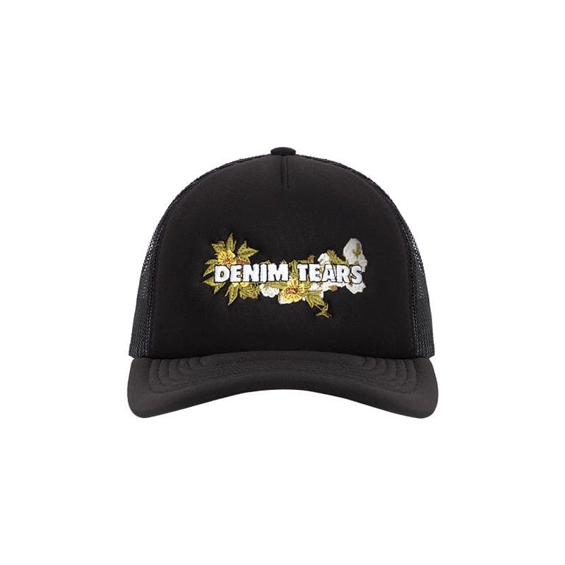 Denim Tears Logo Trucker Hat