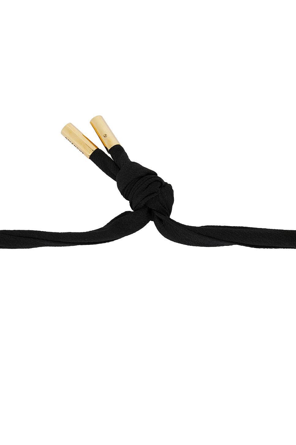 Givenchy Lucky Charms Black Flower Cord Necklace