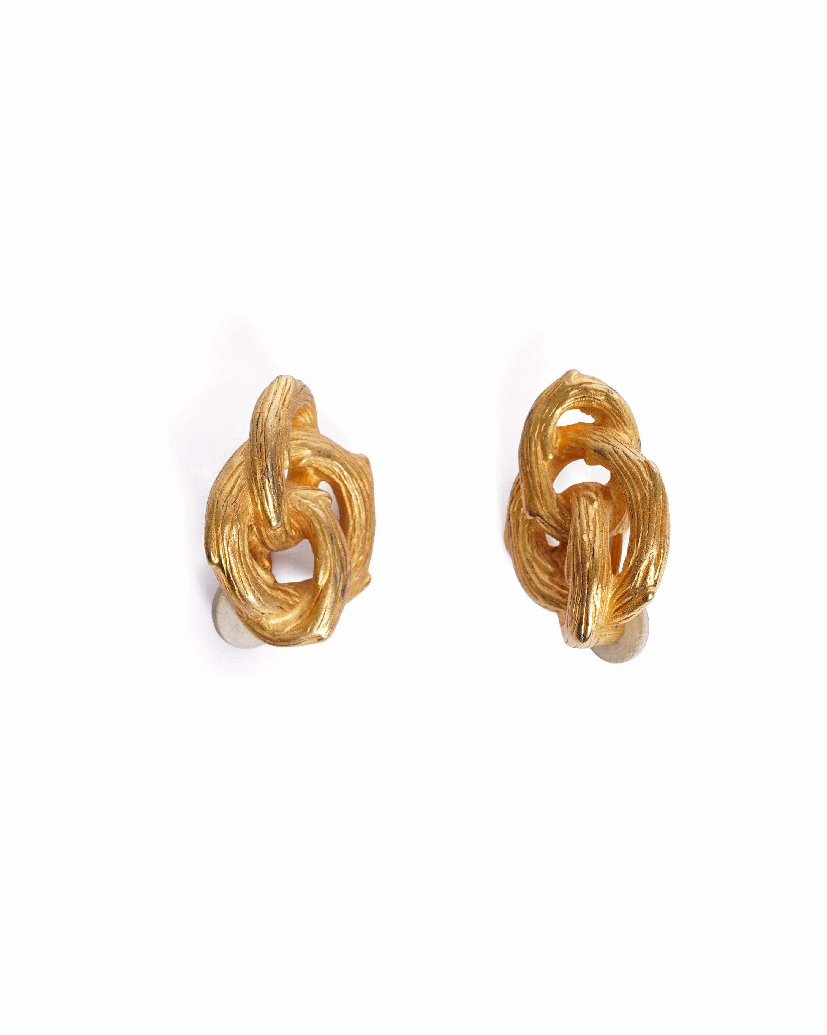 Givenchy Vintage Givenchy Gold Plated Earrings Made in germany