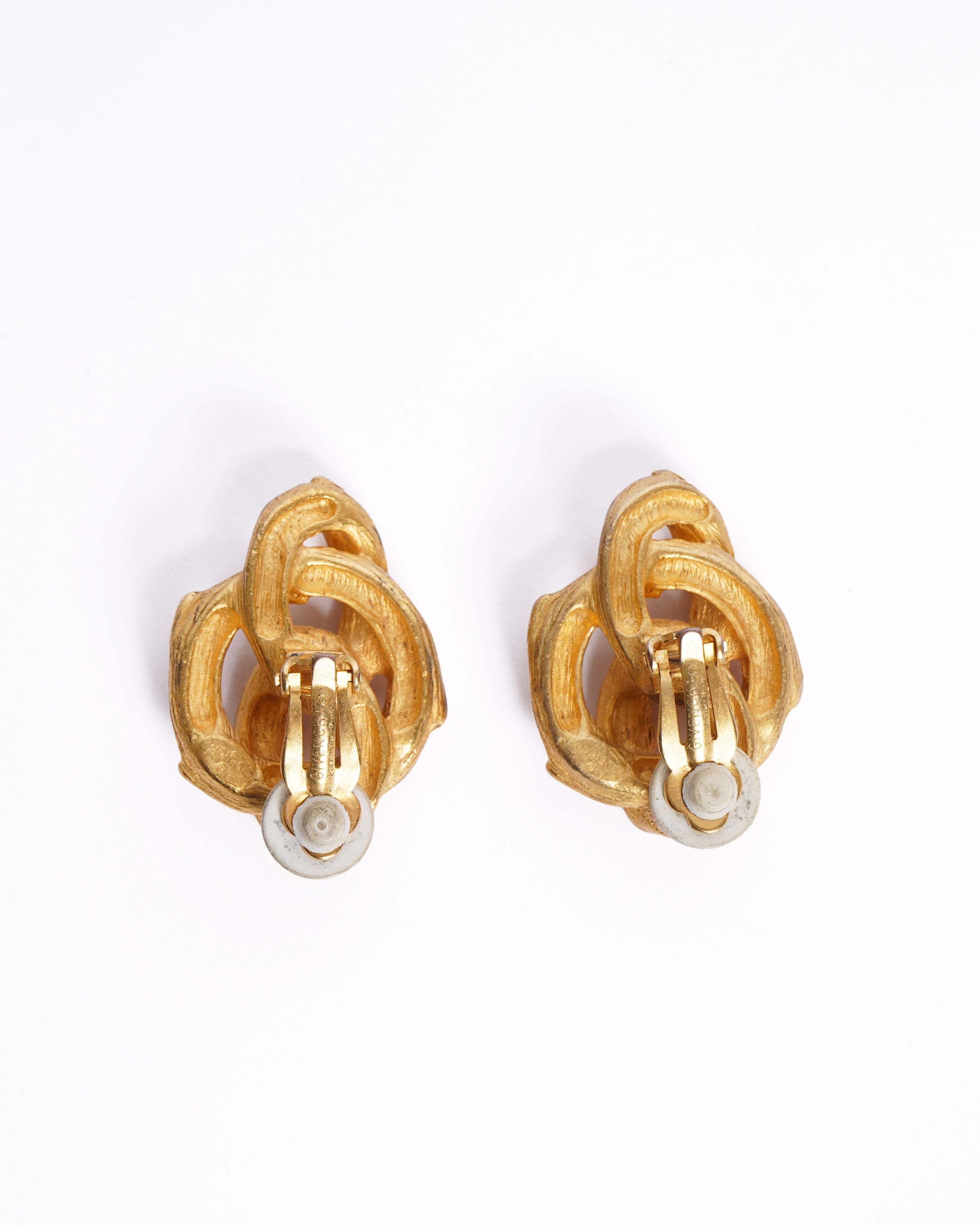 Givenchy Vintage Givenchy Gold Plated Earrings Made in germany