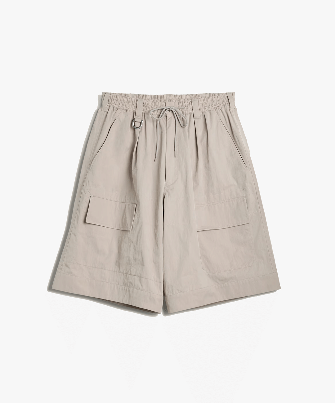 Y - 3 | Y - 3 WIDE LEG SHORTS { LIGHT BROWN