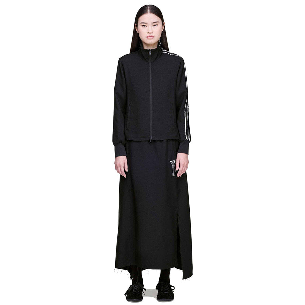 Y - 3 SPORT UNIFORM RAW CUT 3 STRIPES SKIRT
