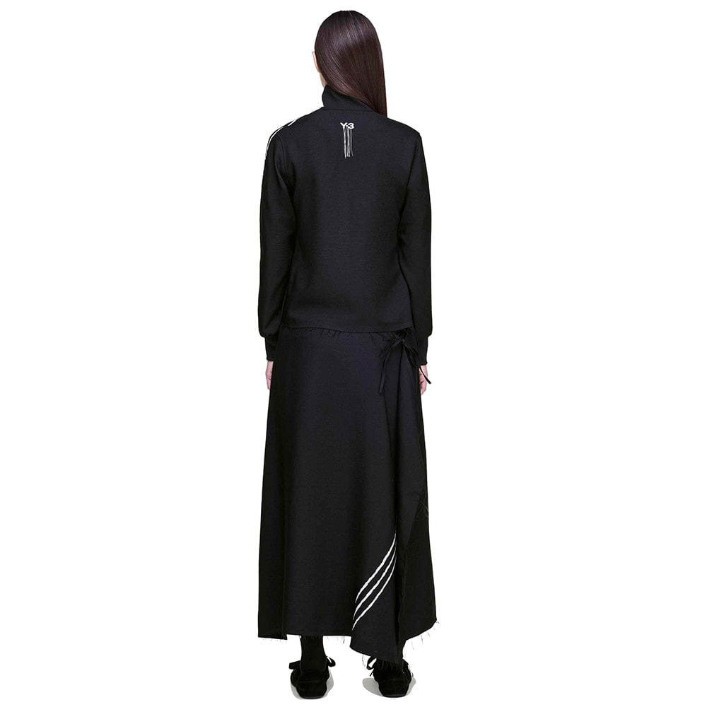 Y - 3 SPORT UNIFORM RAW CUT 3 STRIPES SKIRT