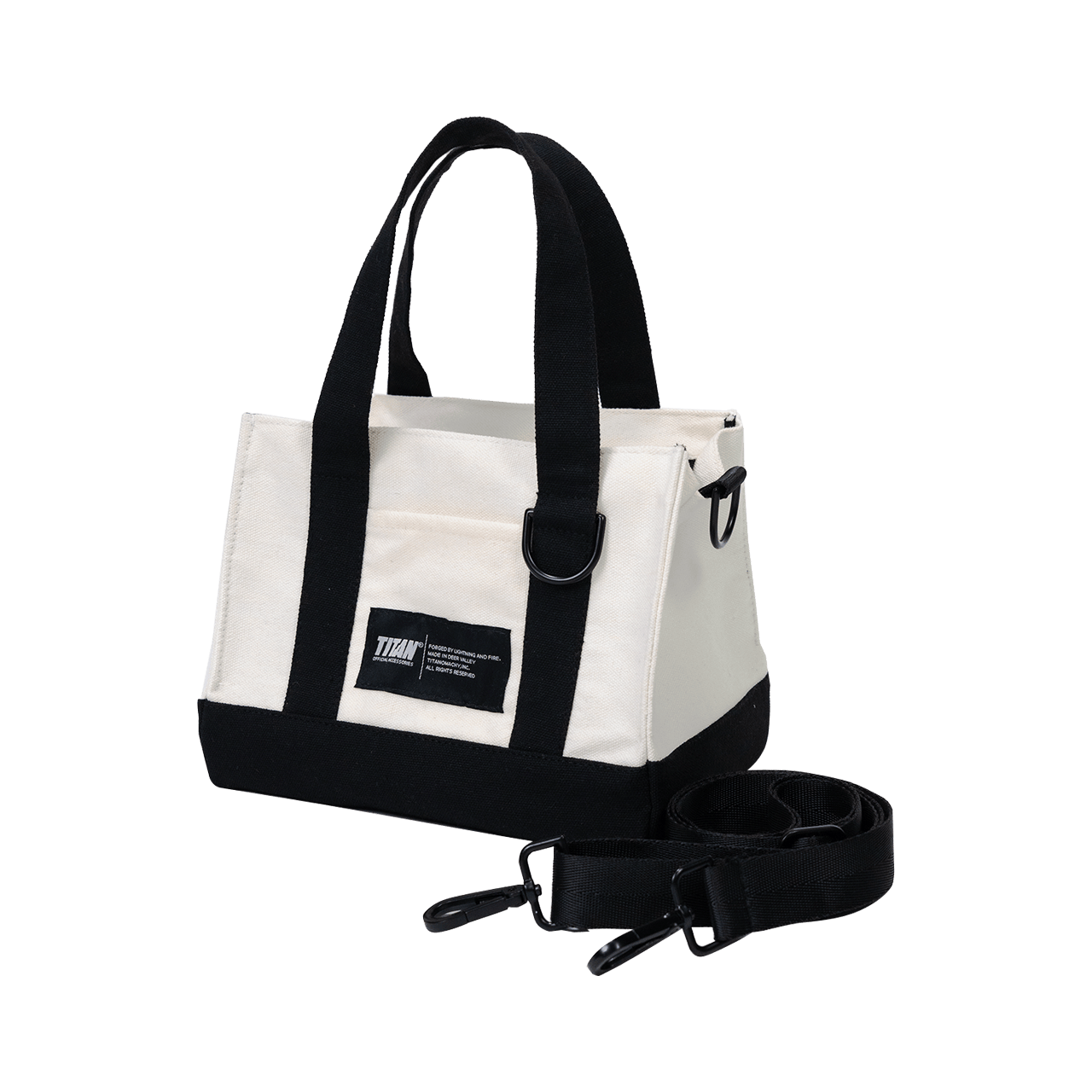 WHITE* Titan Small Tote - White