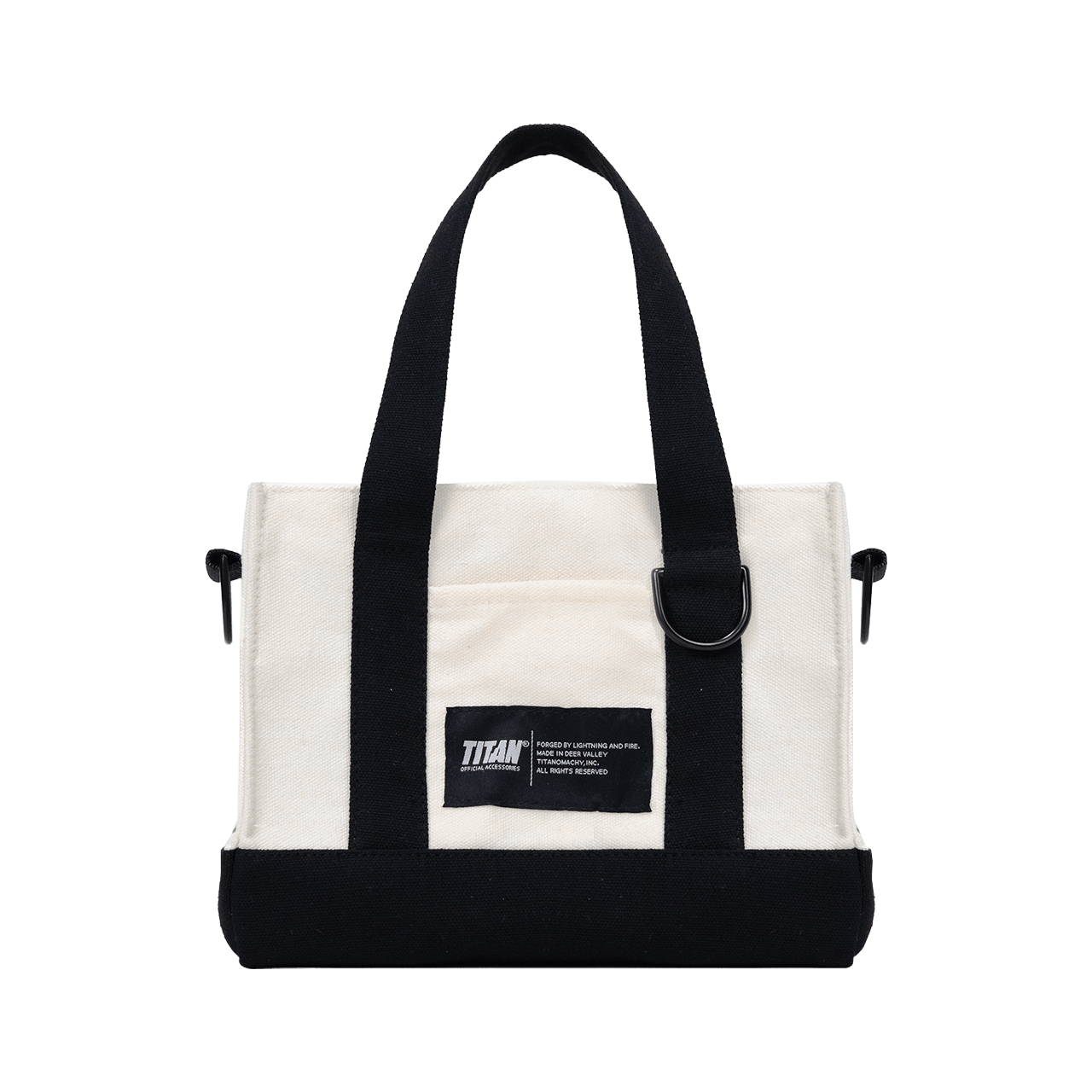 WHITE* Titan Small Tote - White