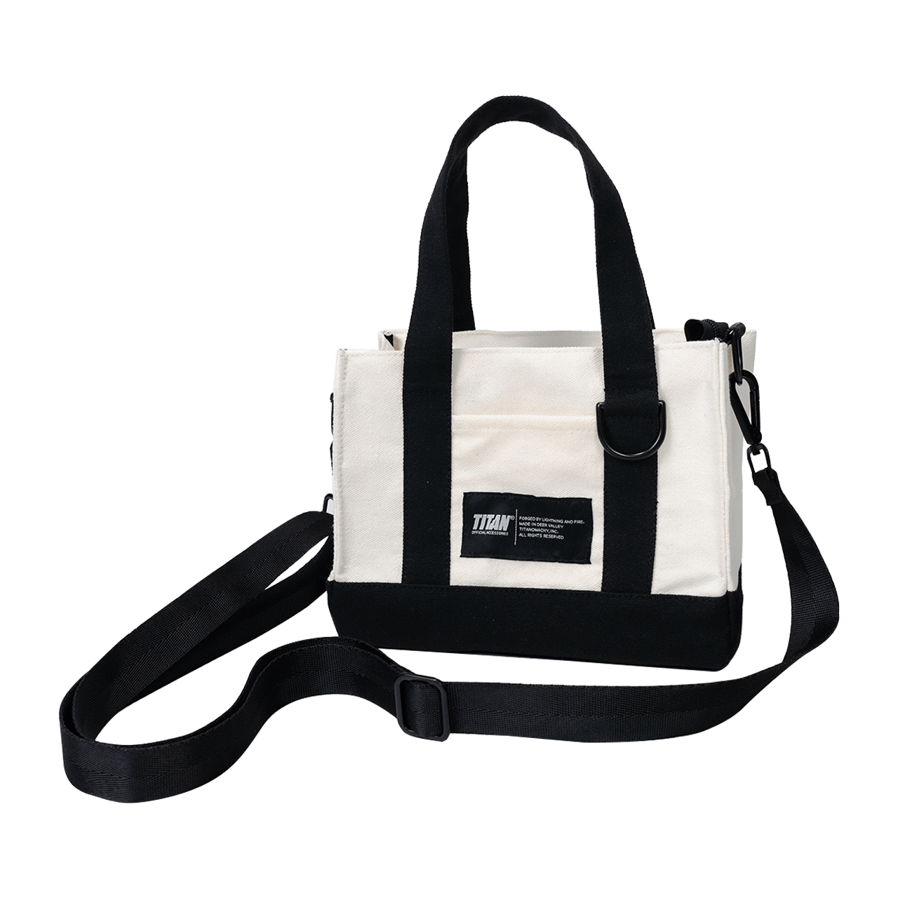 WHITE* Titan Small Tote - White