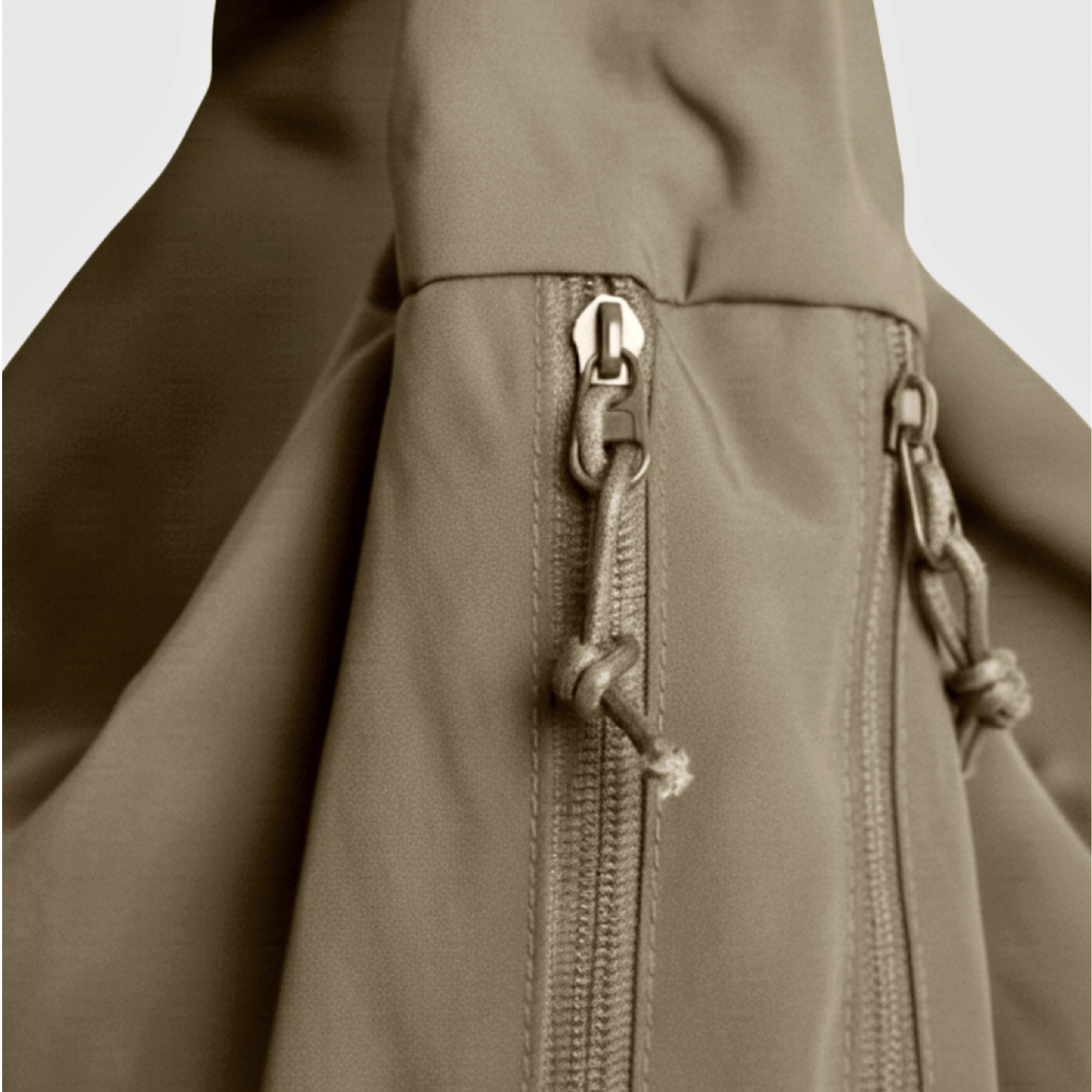 Part Time Saints Cinco Multi Pocket Tote Bag (Khaki)
