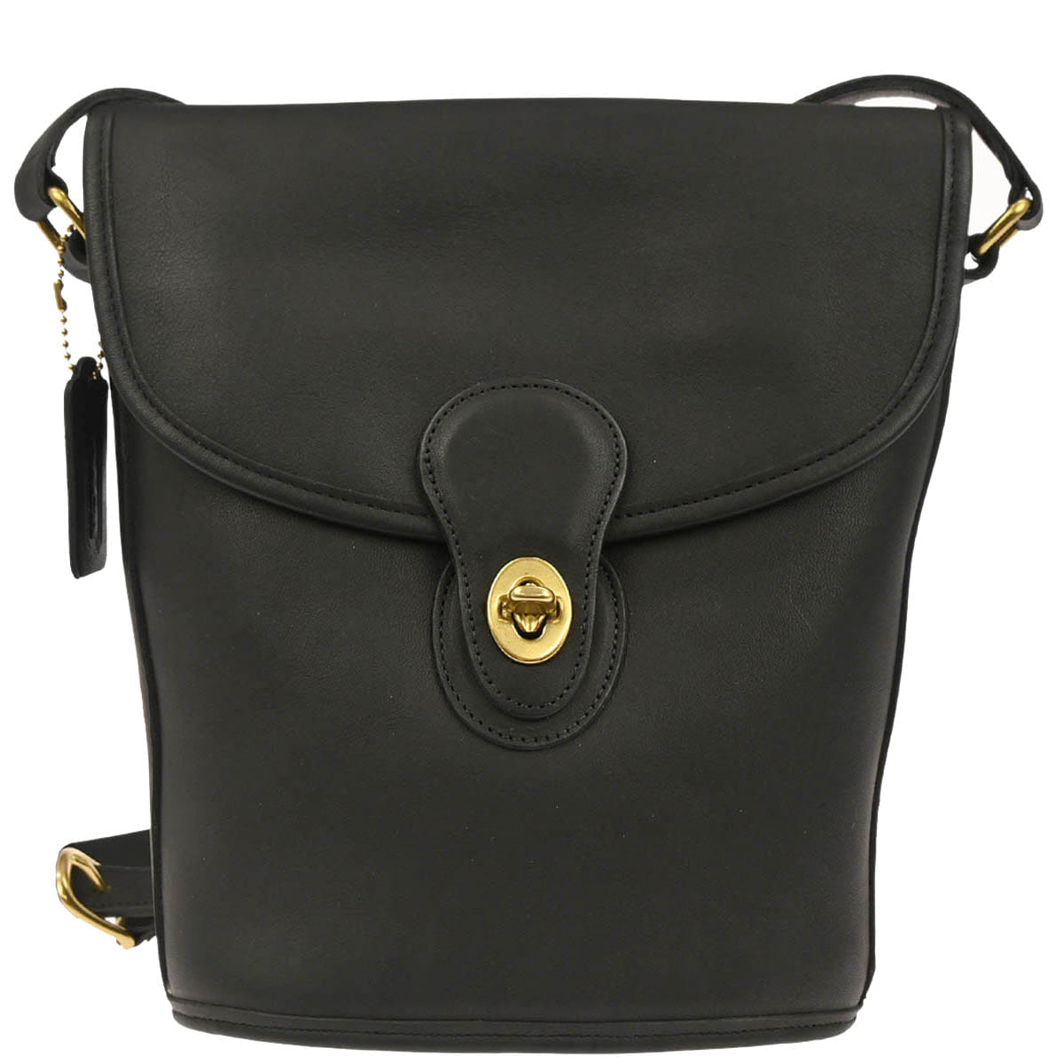 Other Brand Coach Black Leather Shoulder Bag