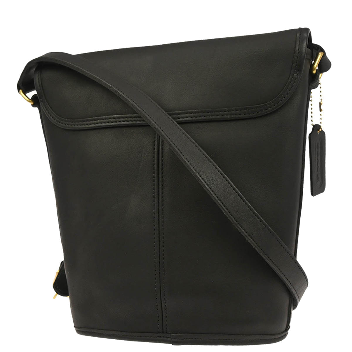 Other Brand Coach Black Leather Shoulder Bag