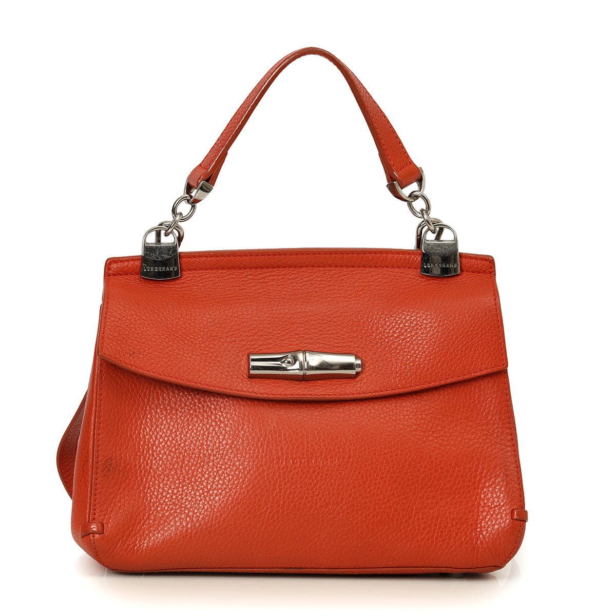 Long Champ Essential Madeleine Burnt Red Small Cross Body Bag