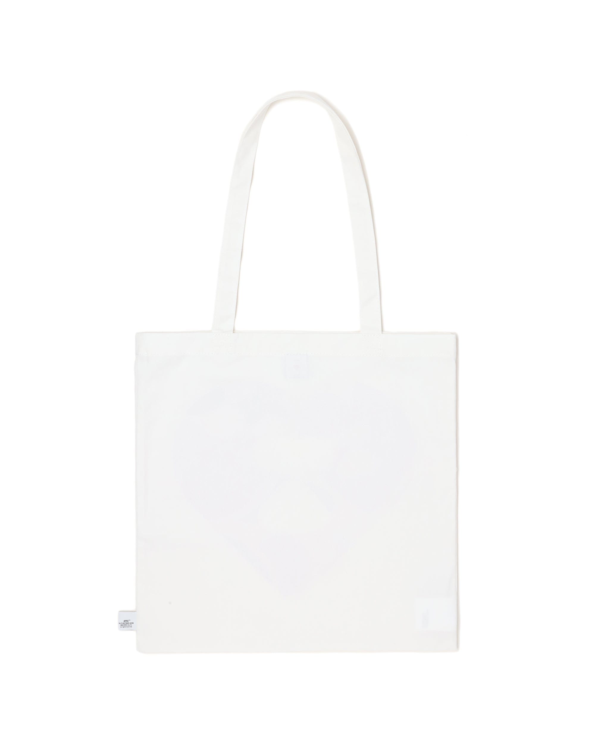 APEE Camo heart moonface small tote bag