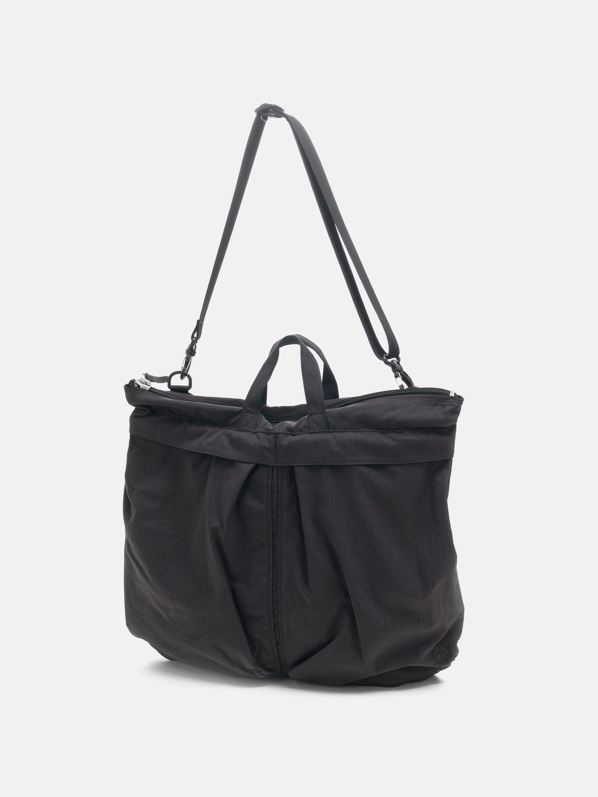Hobo Helmet Bag Nylon Oxford Onibegie Dyed Charcoal