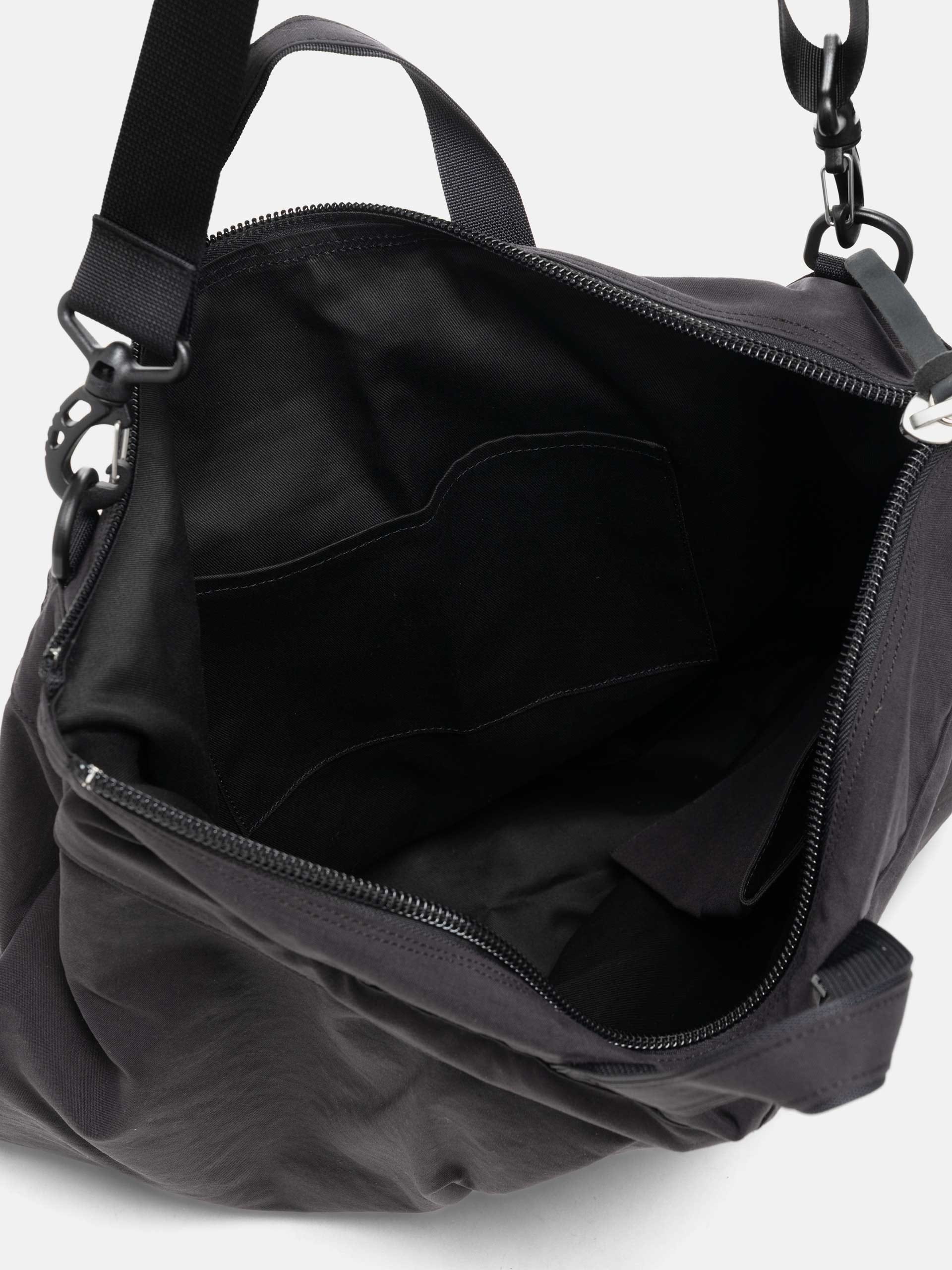 Hobo Helmet Bag Nylon Oxford Onibegie Dyed Charcoal