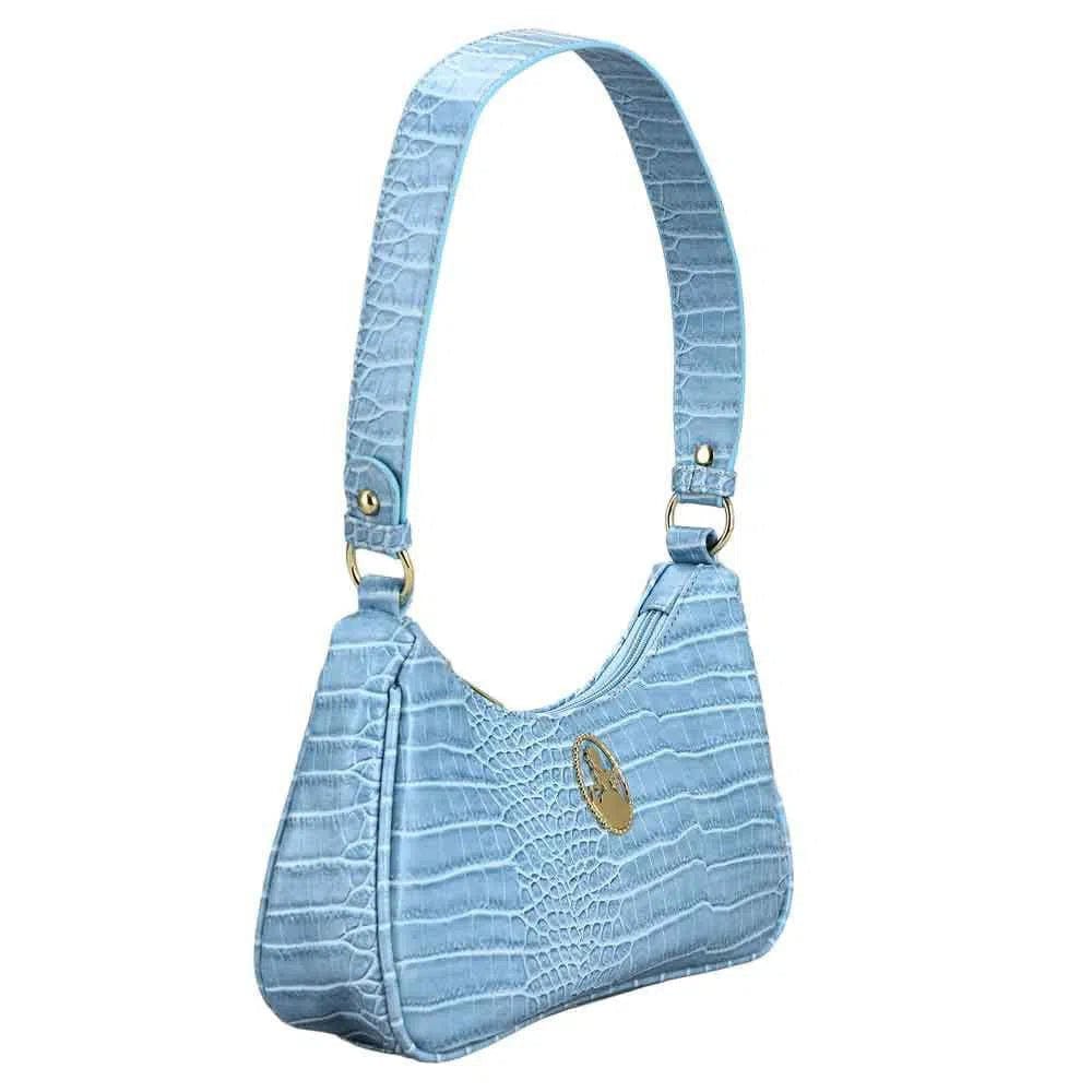 Bioworld Disney - Cinderella Shoulder Bag (Light Blue, Metal Badge) - Bioworld