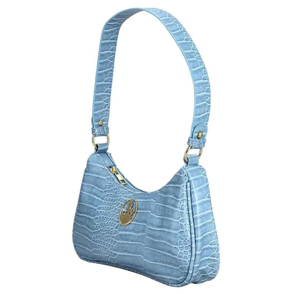 Bioworld Disney - Cinderella Shoulder Bag (Light Blue, Metal Badge) - Bioworld