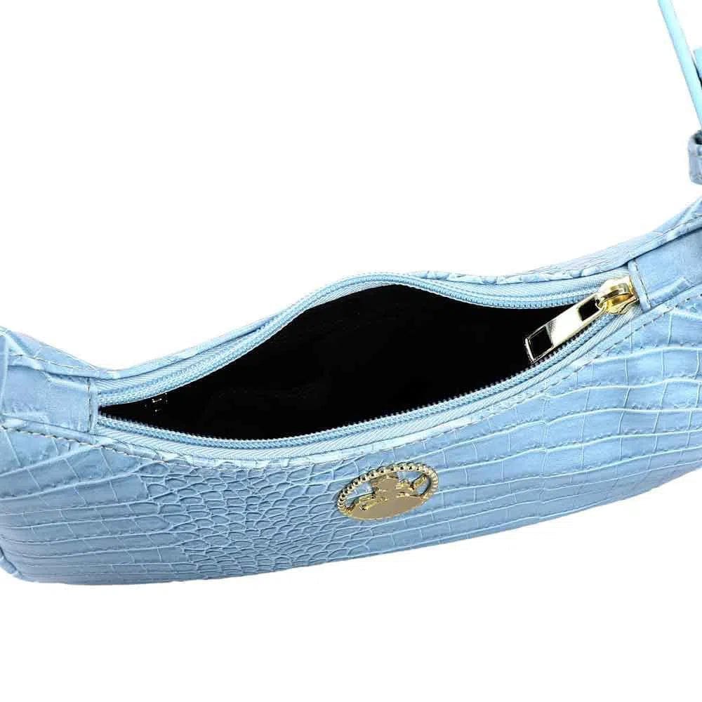 Bioworld Disney - Cinderella Shoulder Bag (Light Blue, Metal Badge) - Bioworld