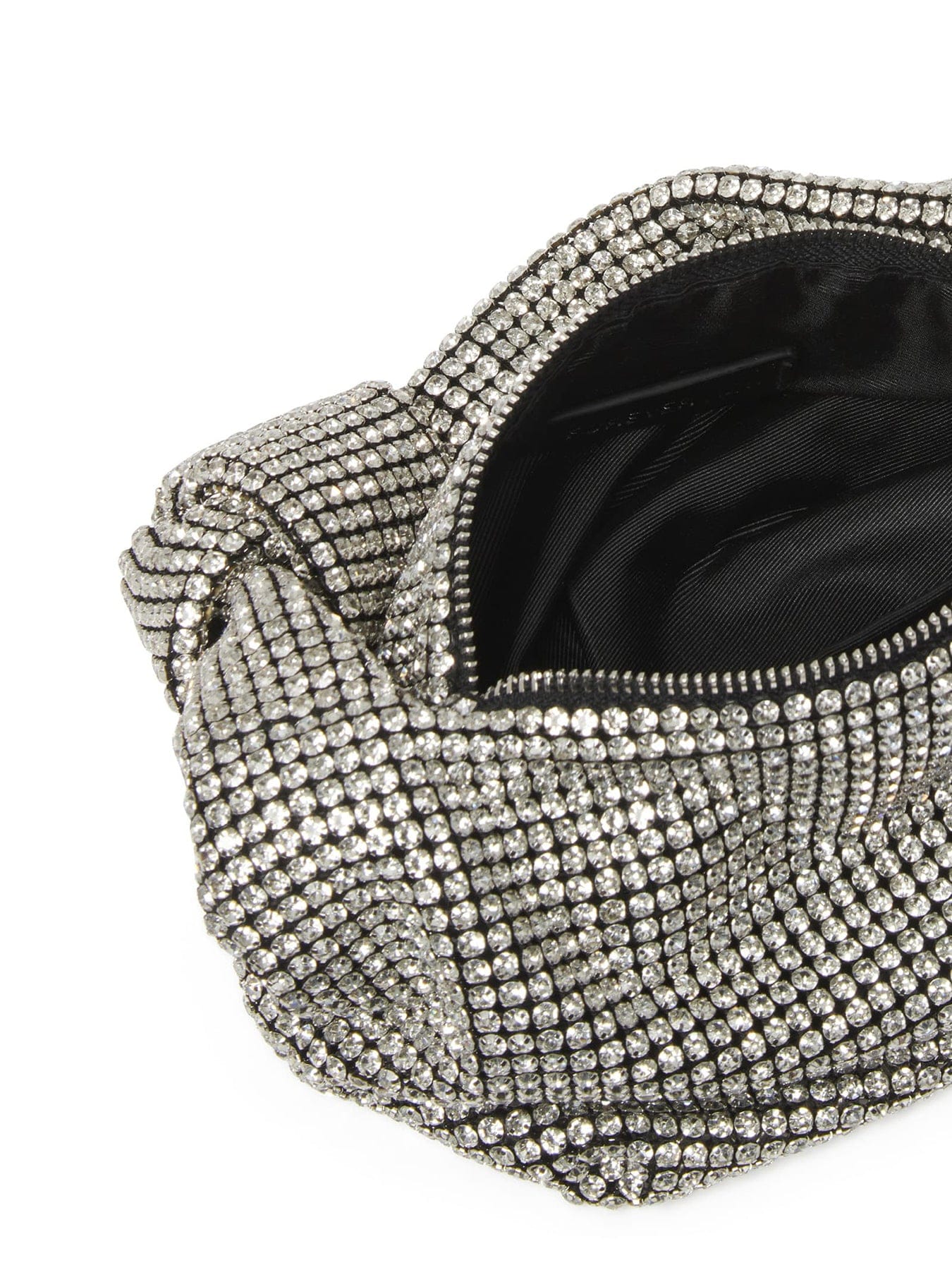 Forever New Signature Daphne Knot Embellished Shoulder Bag Silver