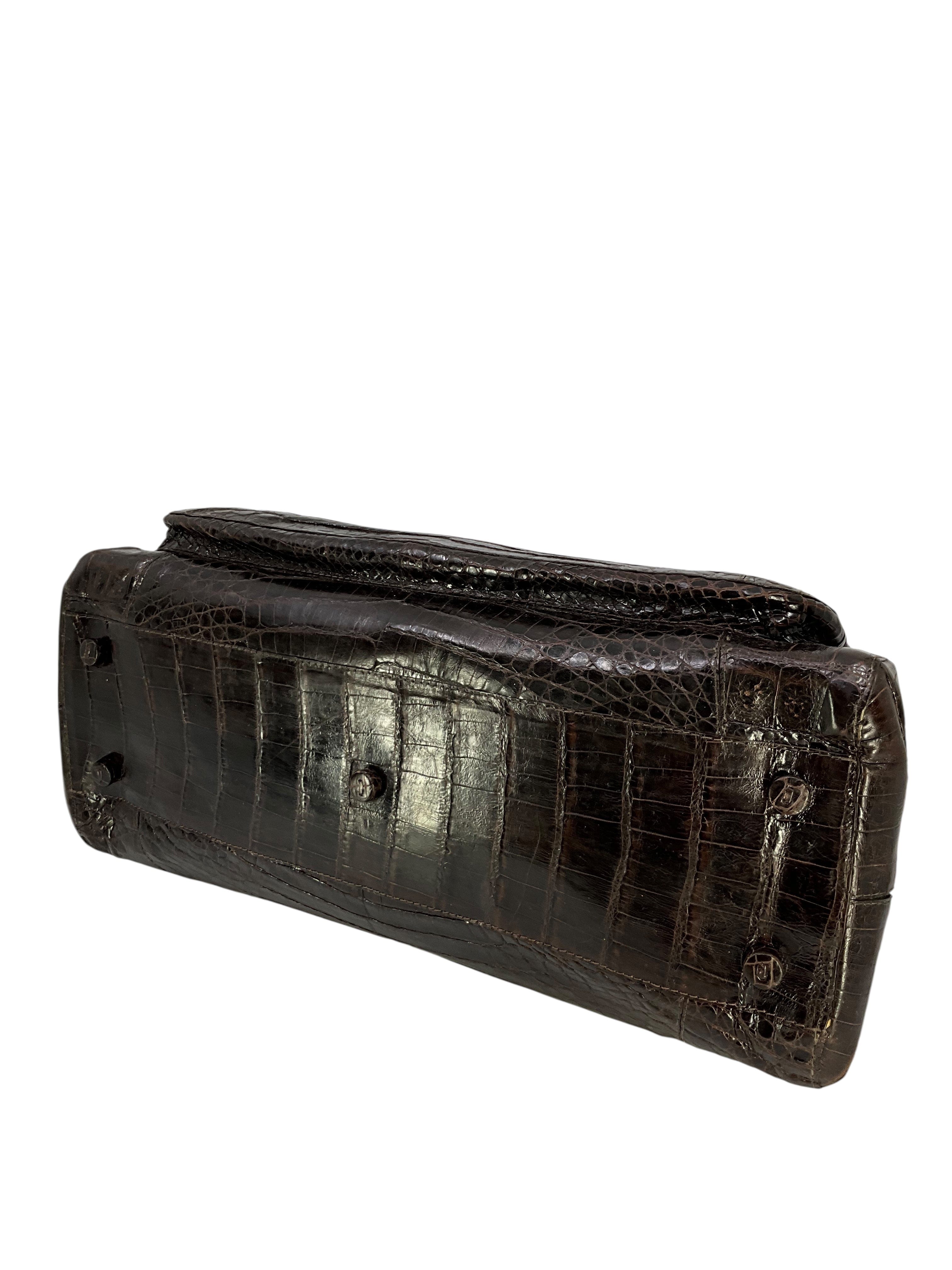 Nancy Gonzalez Medium Crocodile Shoulder Bag
