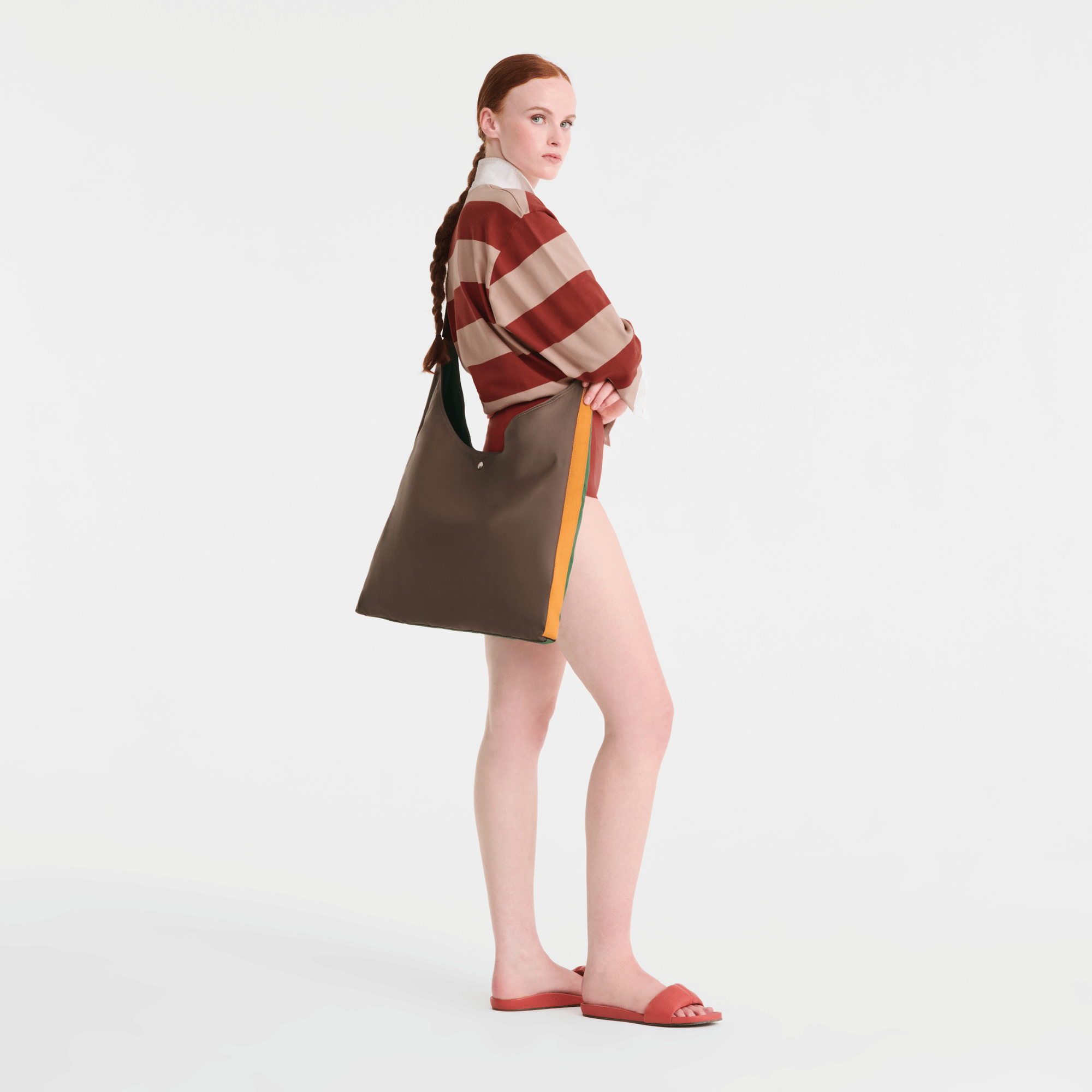 Long Champ Longchamp Re - Play Shoulder bag British Green/Terra