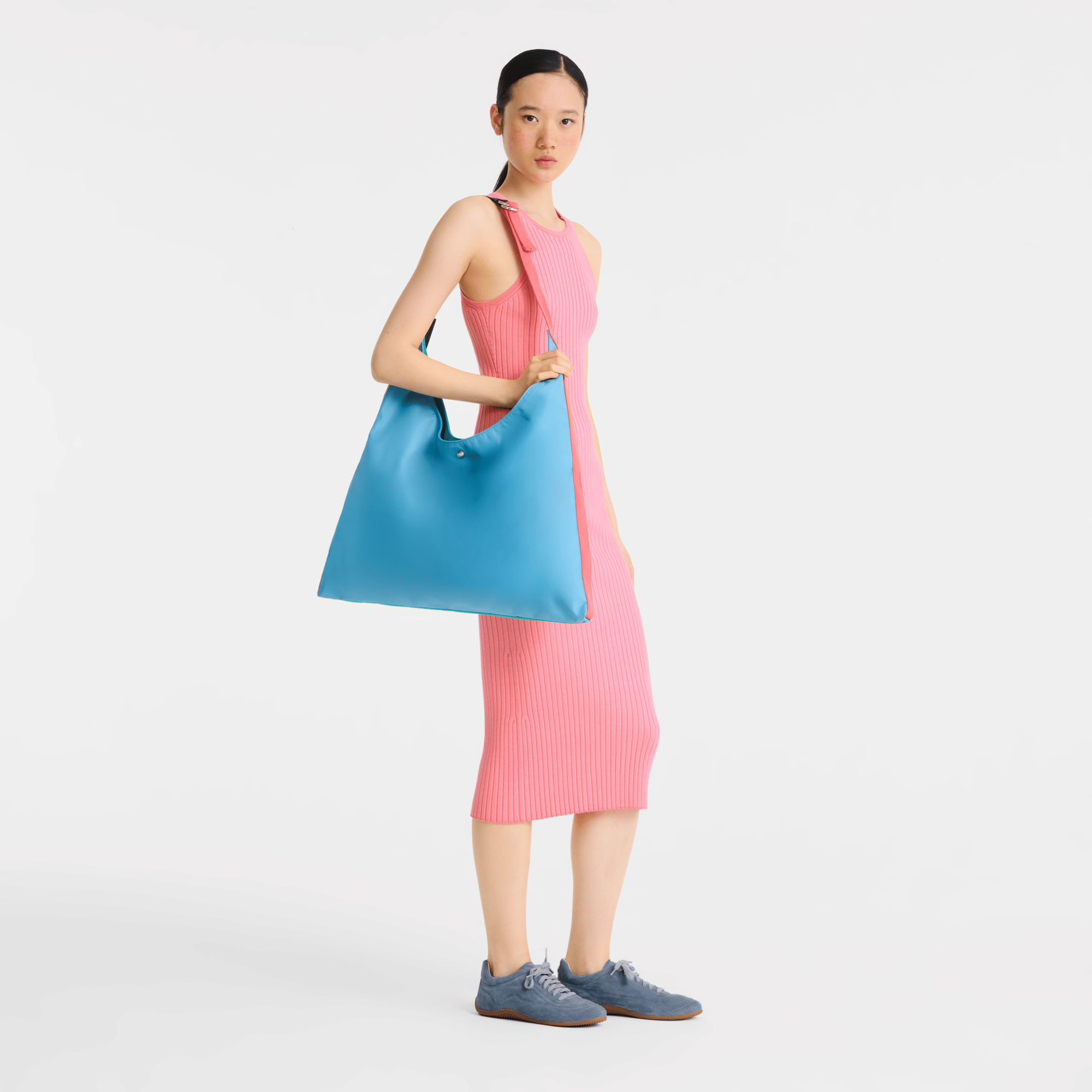 Long Champ Longchamp Re - Play Shoulder bag Thunderstorm/Turquoise
