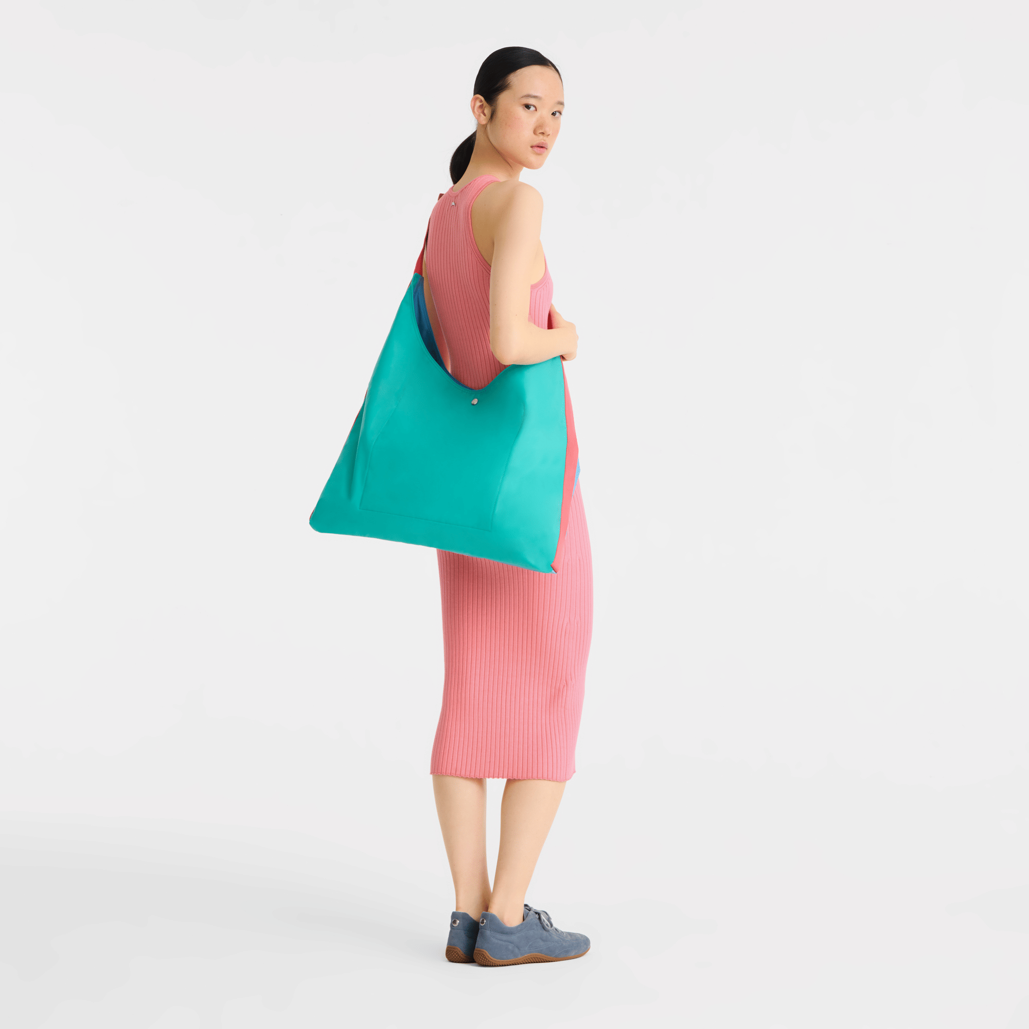 Long Champ Longchamp Re - Play Shoulder bag Thunderstorm/Turquoise