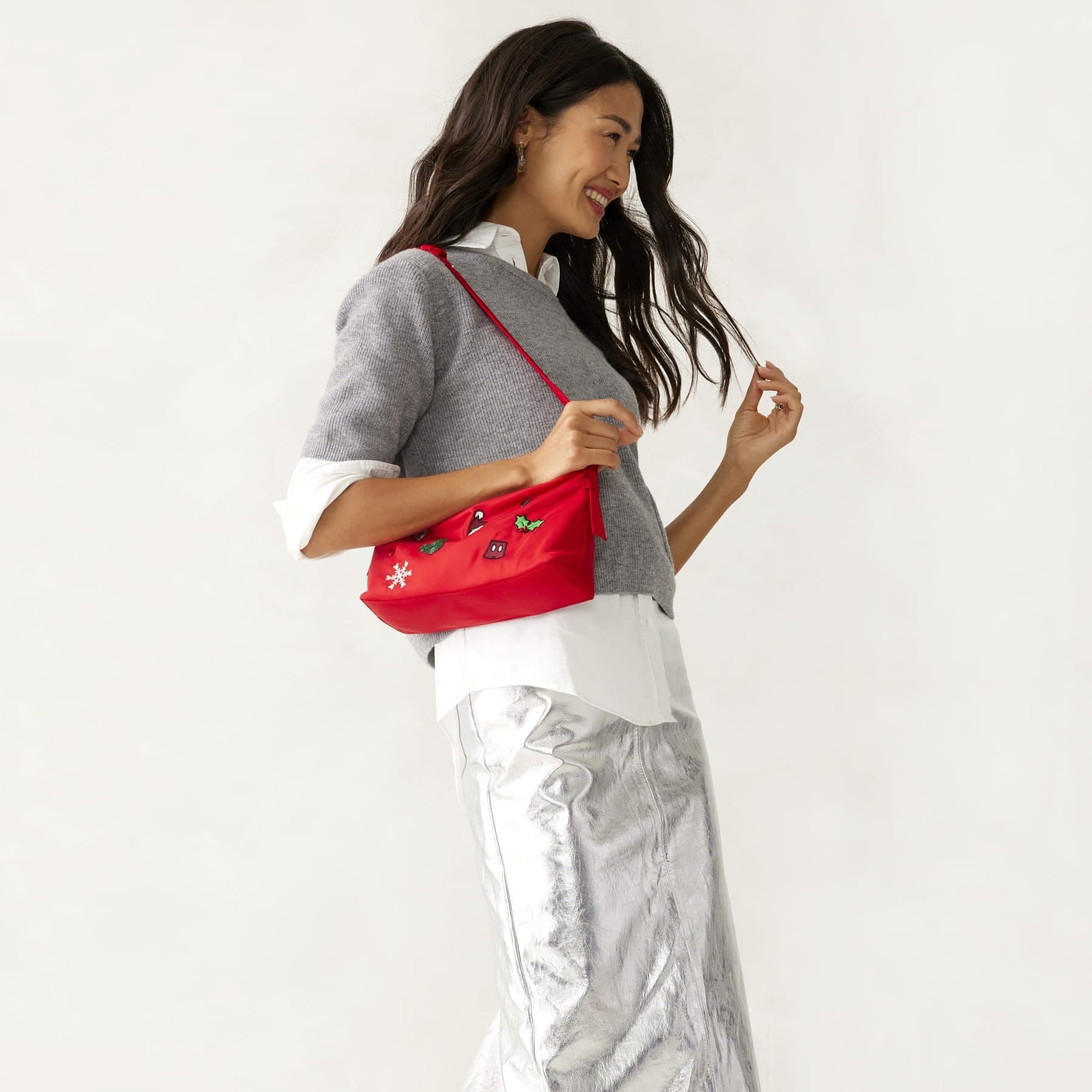Crescent Disney Roxbury Crescent Shoulder Bag