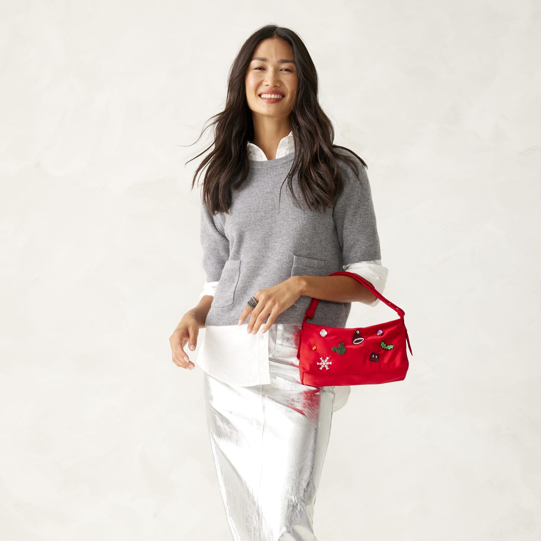 Crescent Disney Roxbury Crescent Shoulder Bag