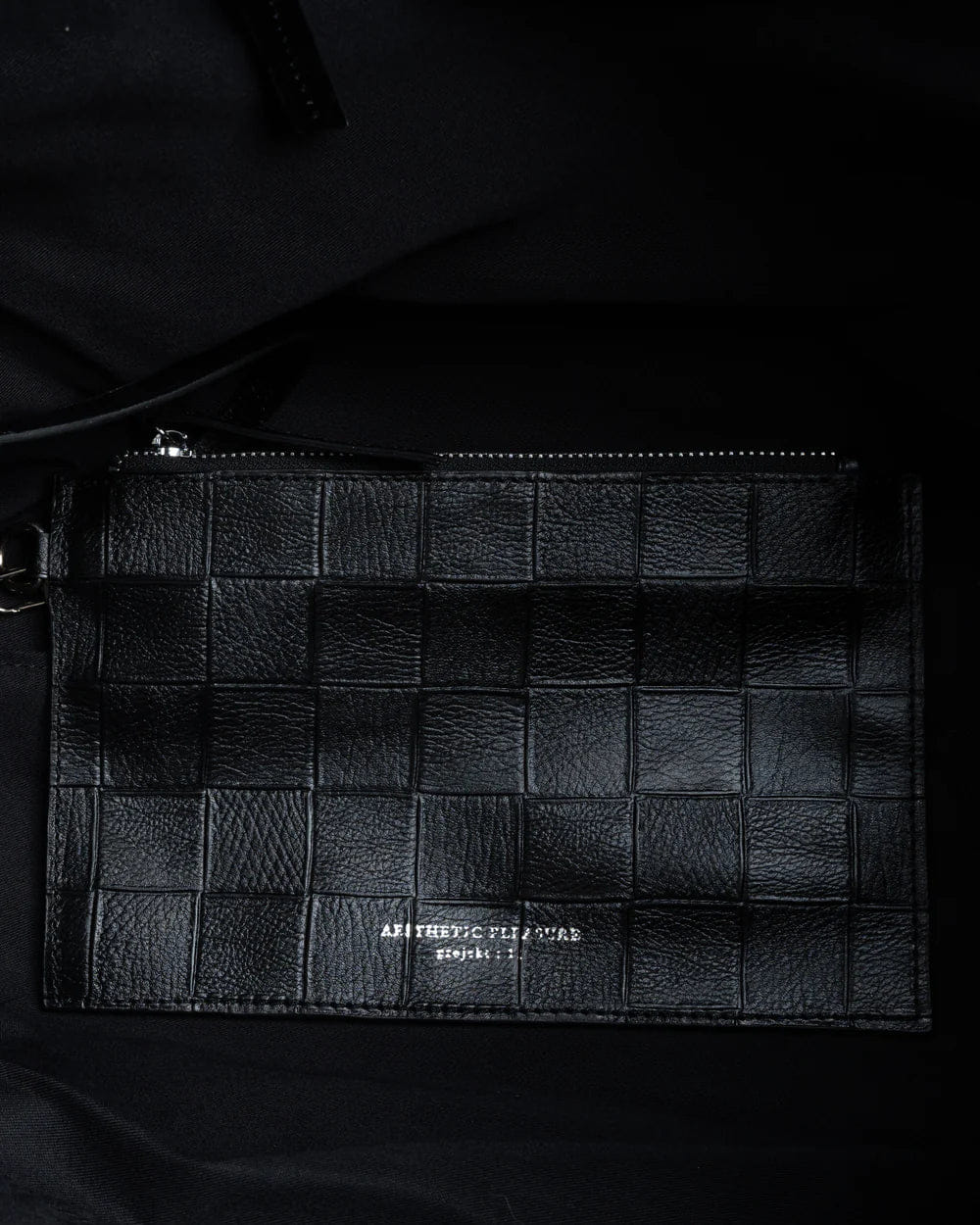 Aesthetic Pleasure Essens Leather Shoulder Bag in Black