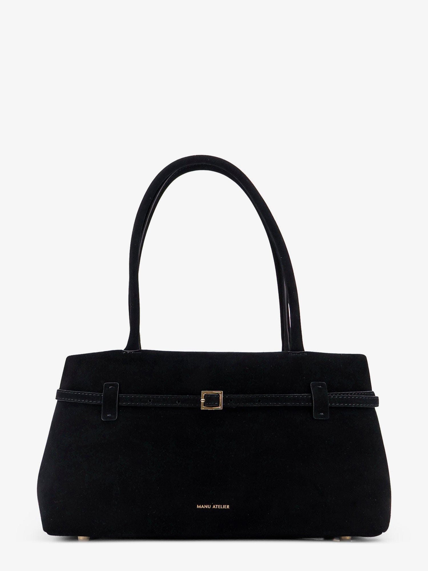 MANU Atelier East West Le Cambon suede shoulder bag