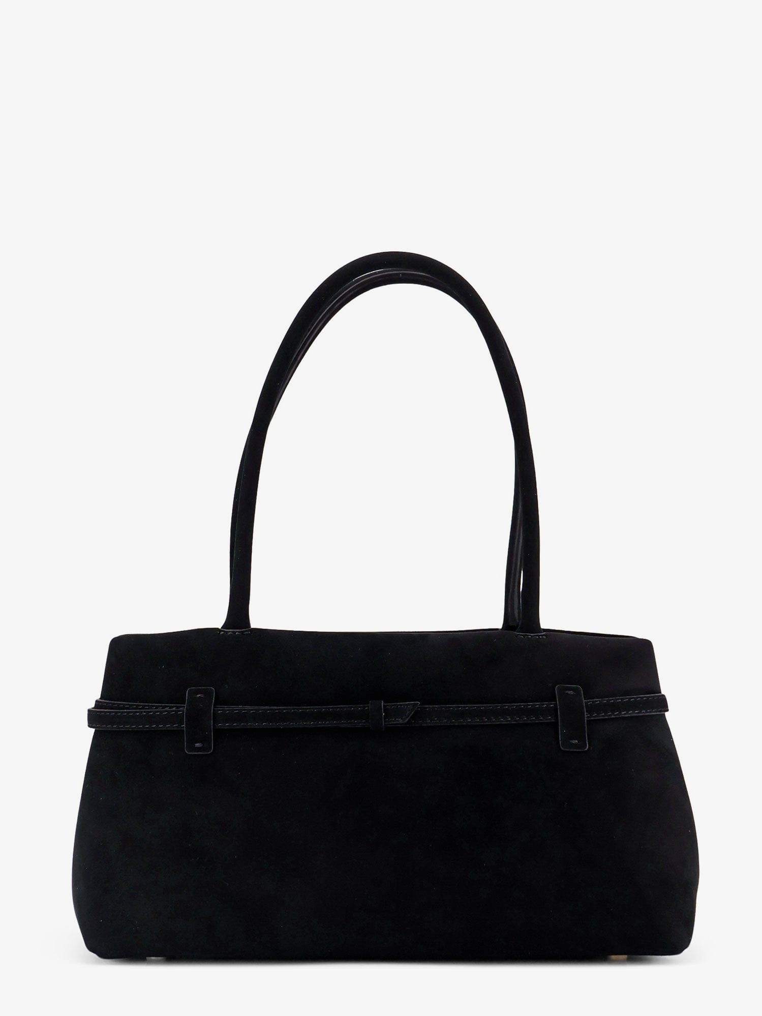 MANU Atelier East West Le Cambon suede shoulder bag