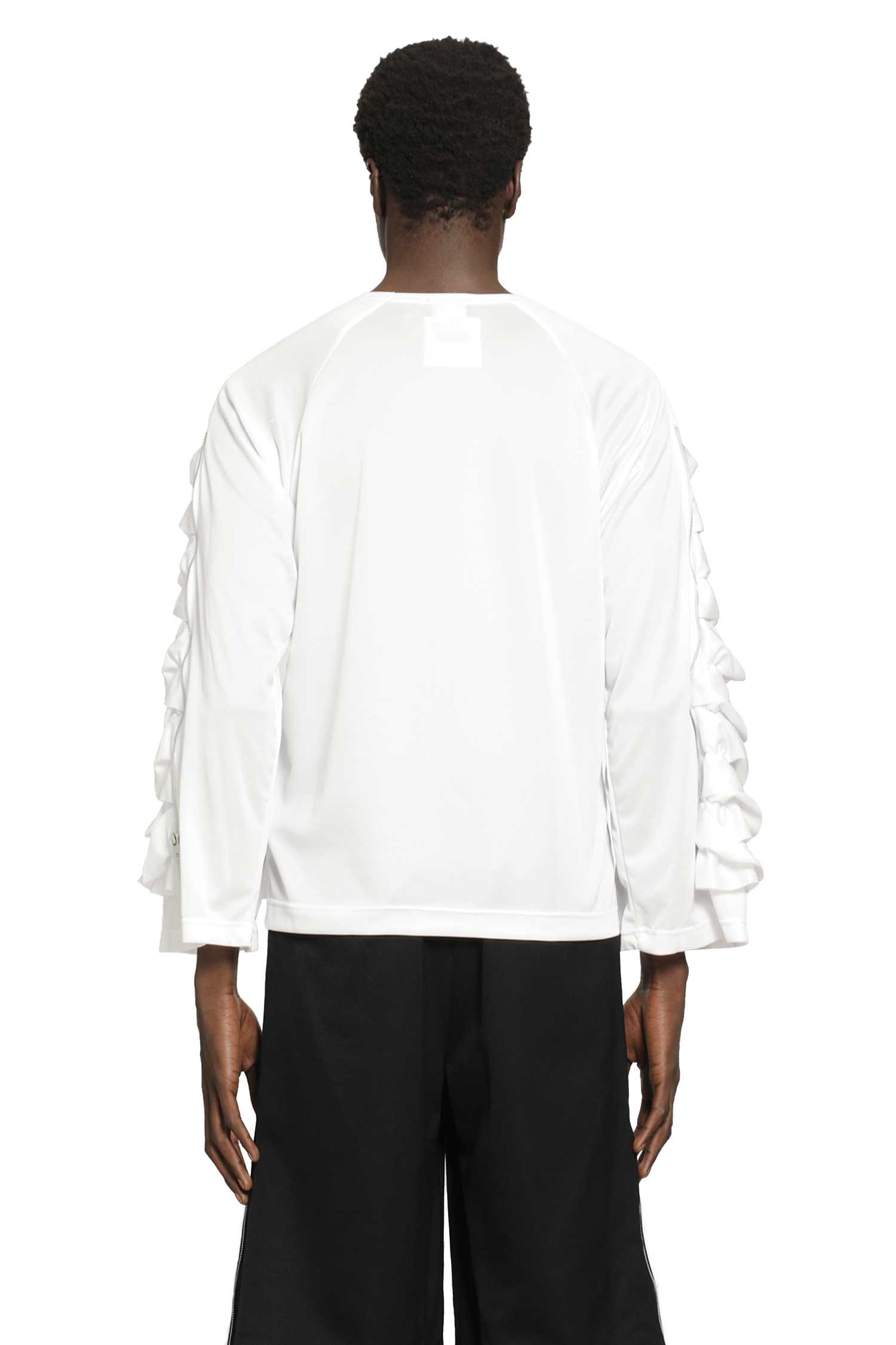 Comme Des Garcons Ruffled Long Sleeve T - Shirt