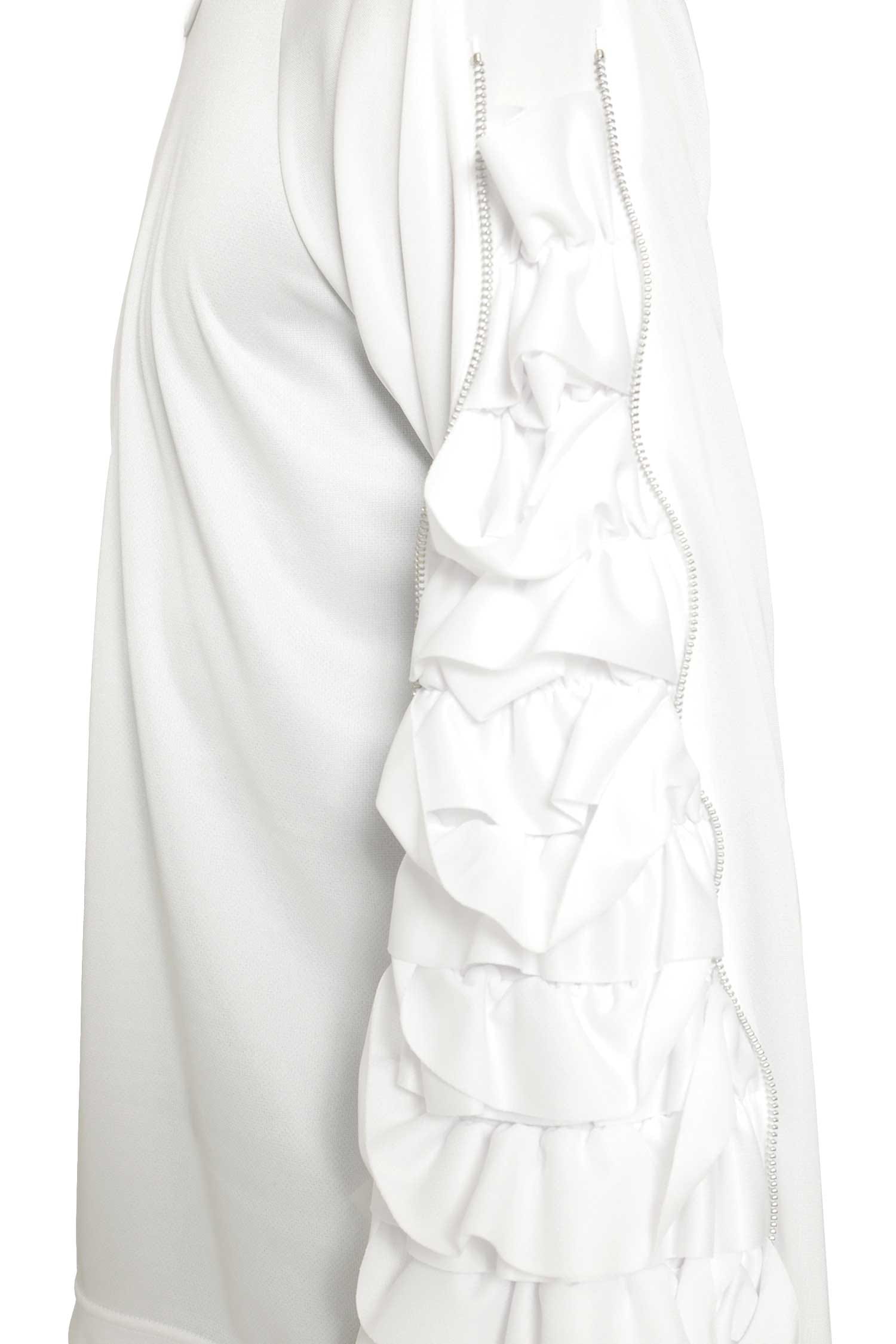 Comme Des Garcons Ruffled Long Sleeve T - Shirt