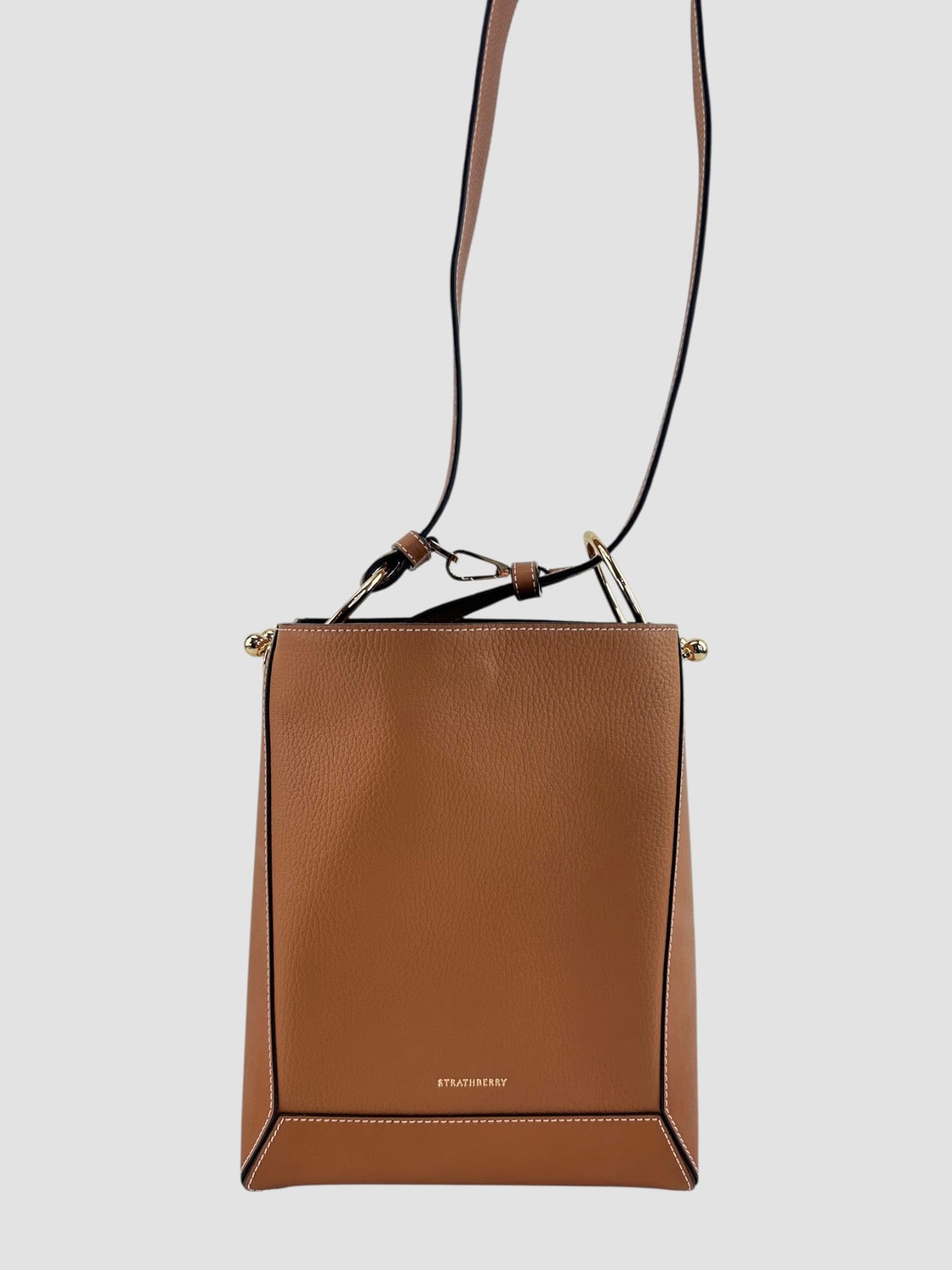 Strathberry Scotland Strathberry Tan Leather Shoulder Bag
