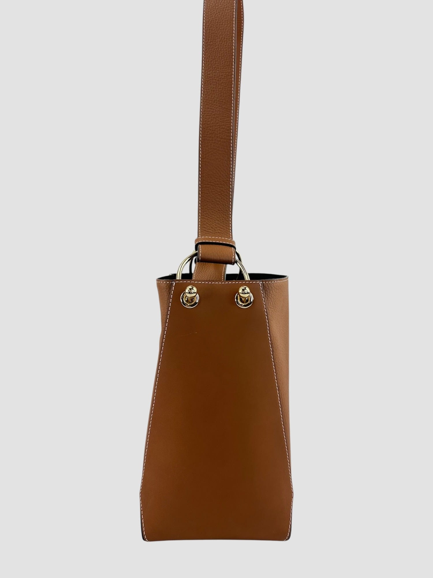 Strathberry Scotland Strathberry Tan Leather Shoulder Bag